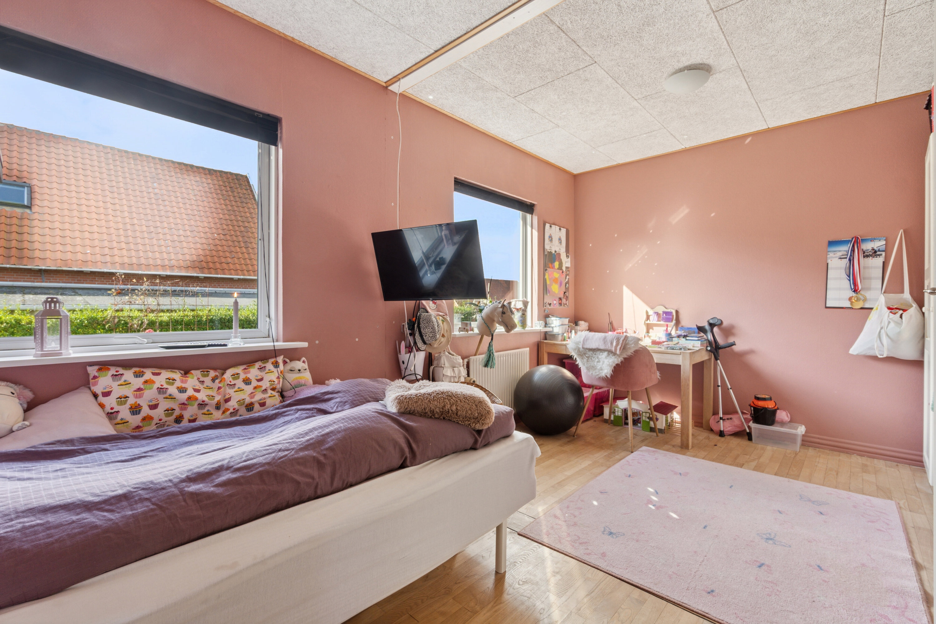 Fremhævet soveværelse billede i fuldskærmstilstand. Billede af Thykiersvej 17, Tingstrup, 7700 Thisted