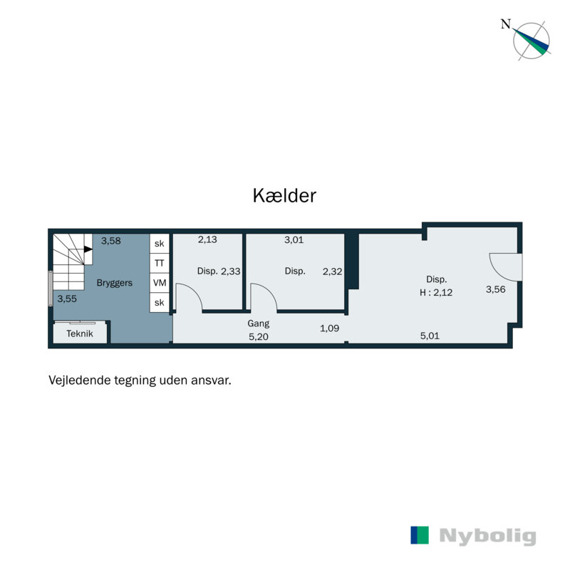 Plantegninger billede af Stensballe Strandvej 1, 8700 Horsens