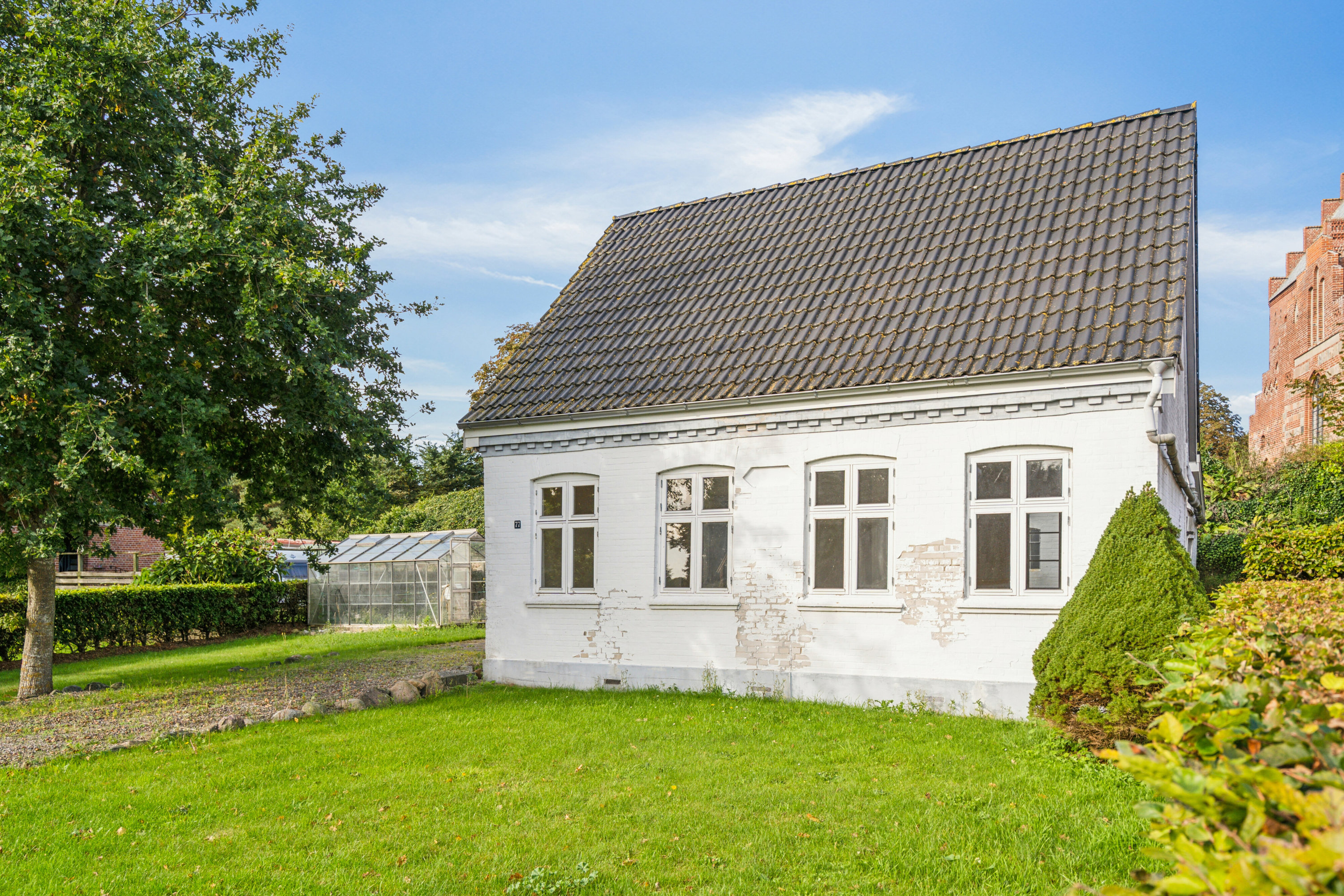 Fremhævet set fra haven billede i fuldskærmstilstand. Billede af Fraugdevej 77, Fraugde, 5220 Odense SØ
