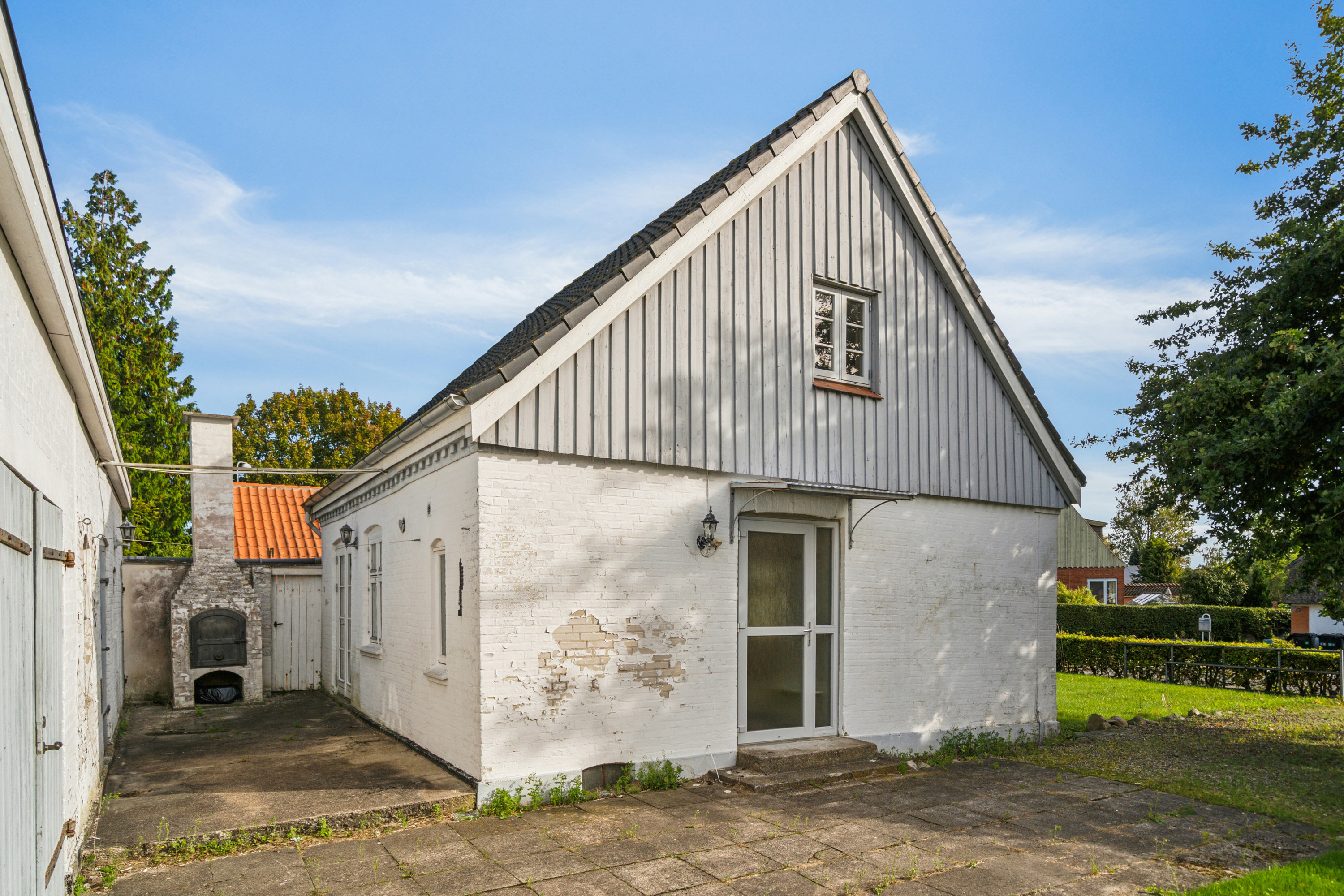 Fremhævet set fra haven billede i fuldskærmstilstand. Billede af Fraugdevej 77, Fraugde, 5220 Odense SØ