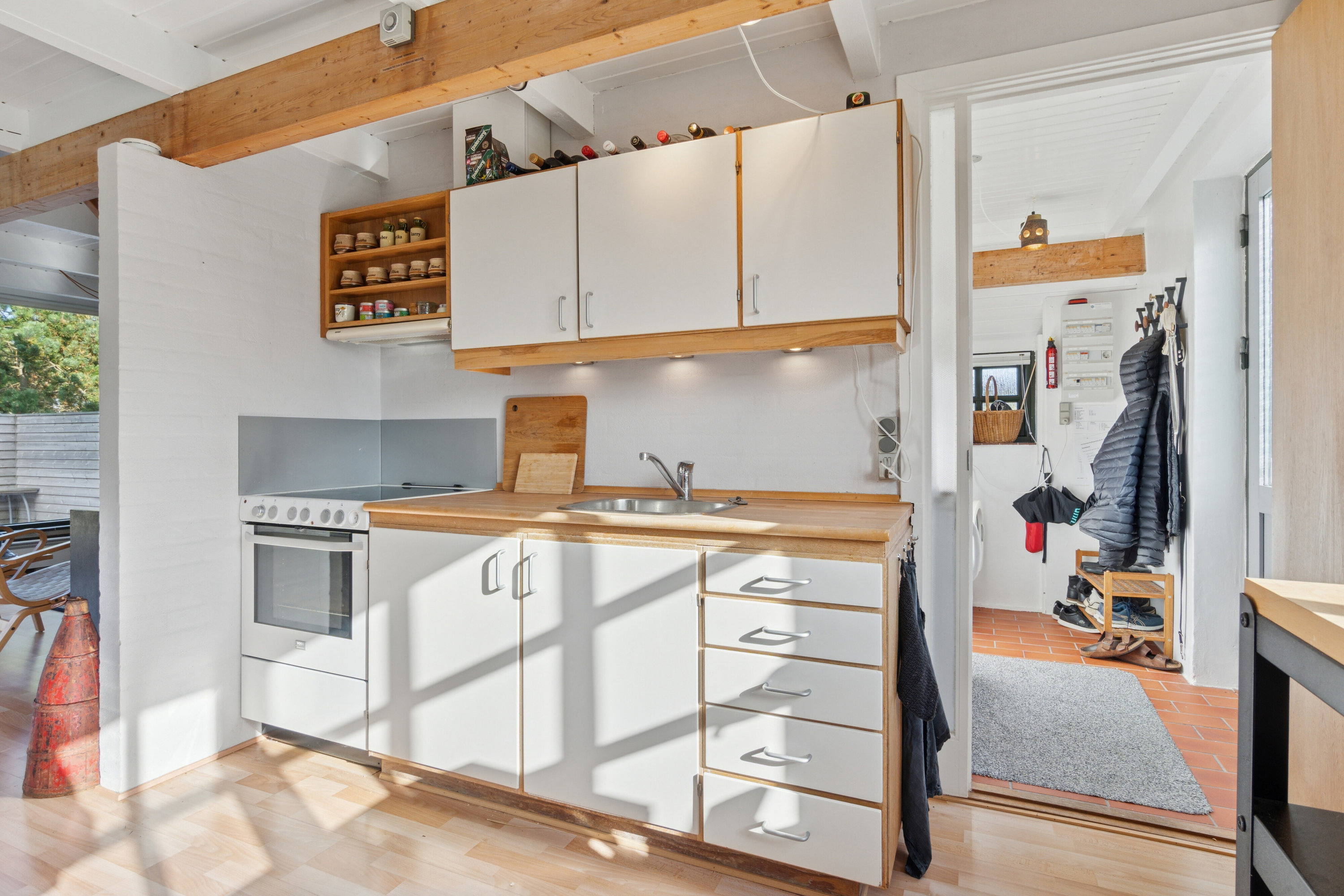 Fremhævet køkken billede i fuldskærmstilstand. Billede af Ærenprisvej 28, Vorupør, 7700 Thisted