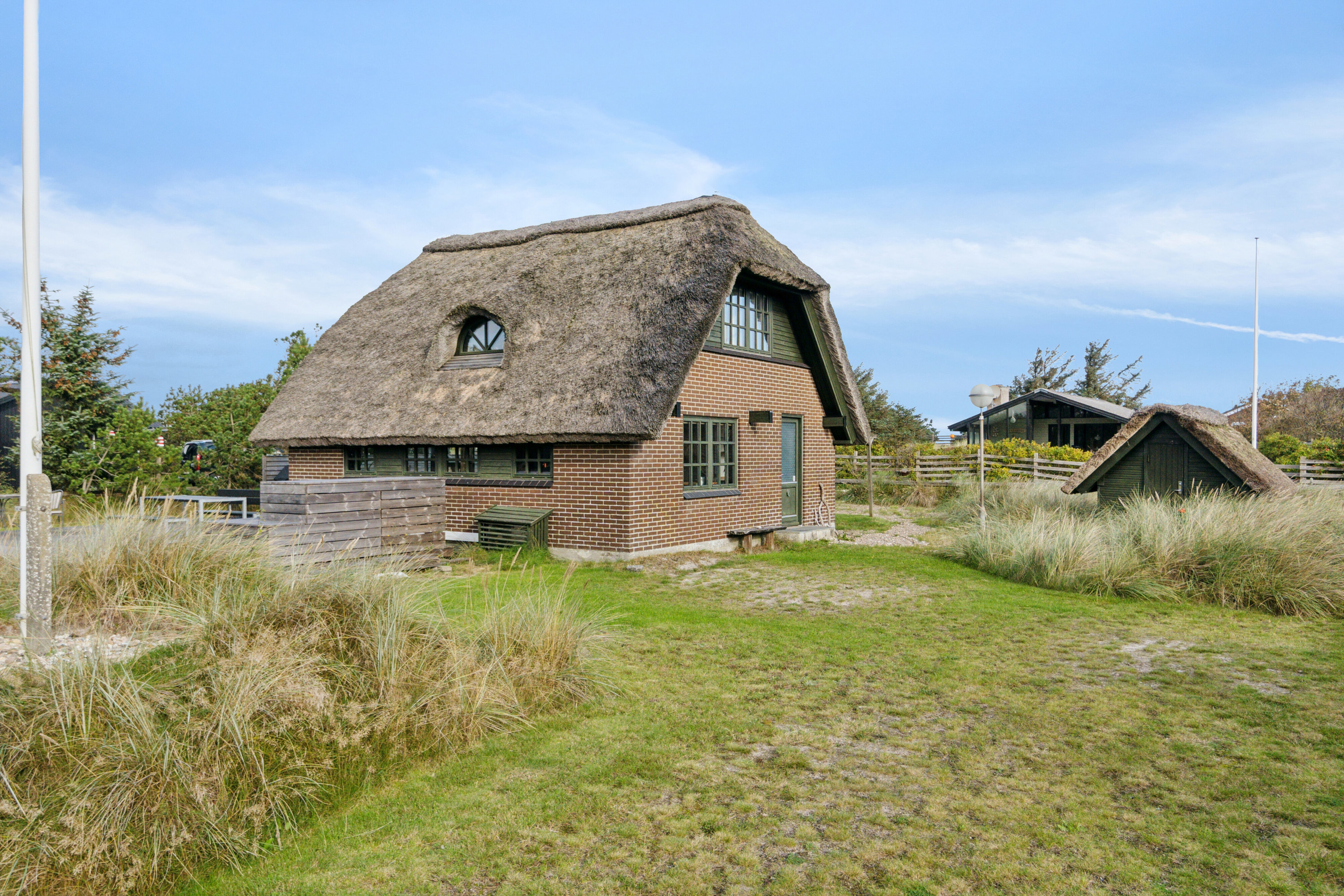 Fremhævet set fra haven billede i fuldskærmstilstand. Billede af Ærenprisvej 28, Vorupør, 7700 Thisted