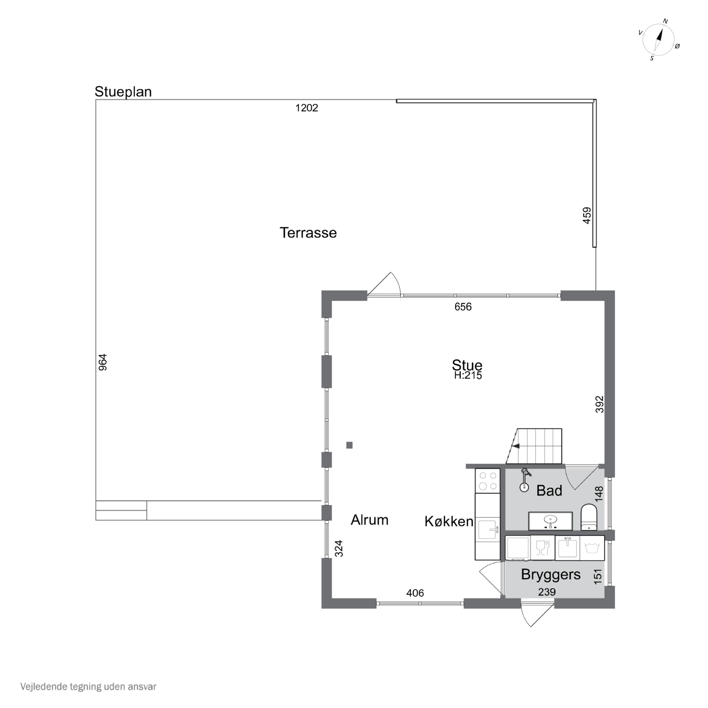 Plantegninger billede af Ærenprisvej 28, Vorupør, 7700 Thisted
