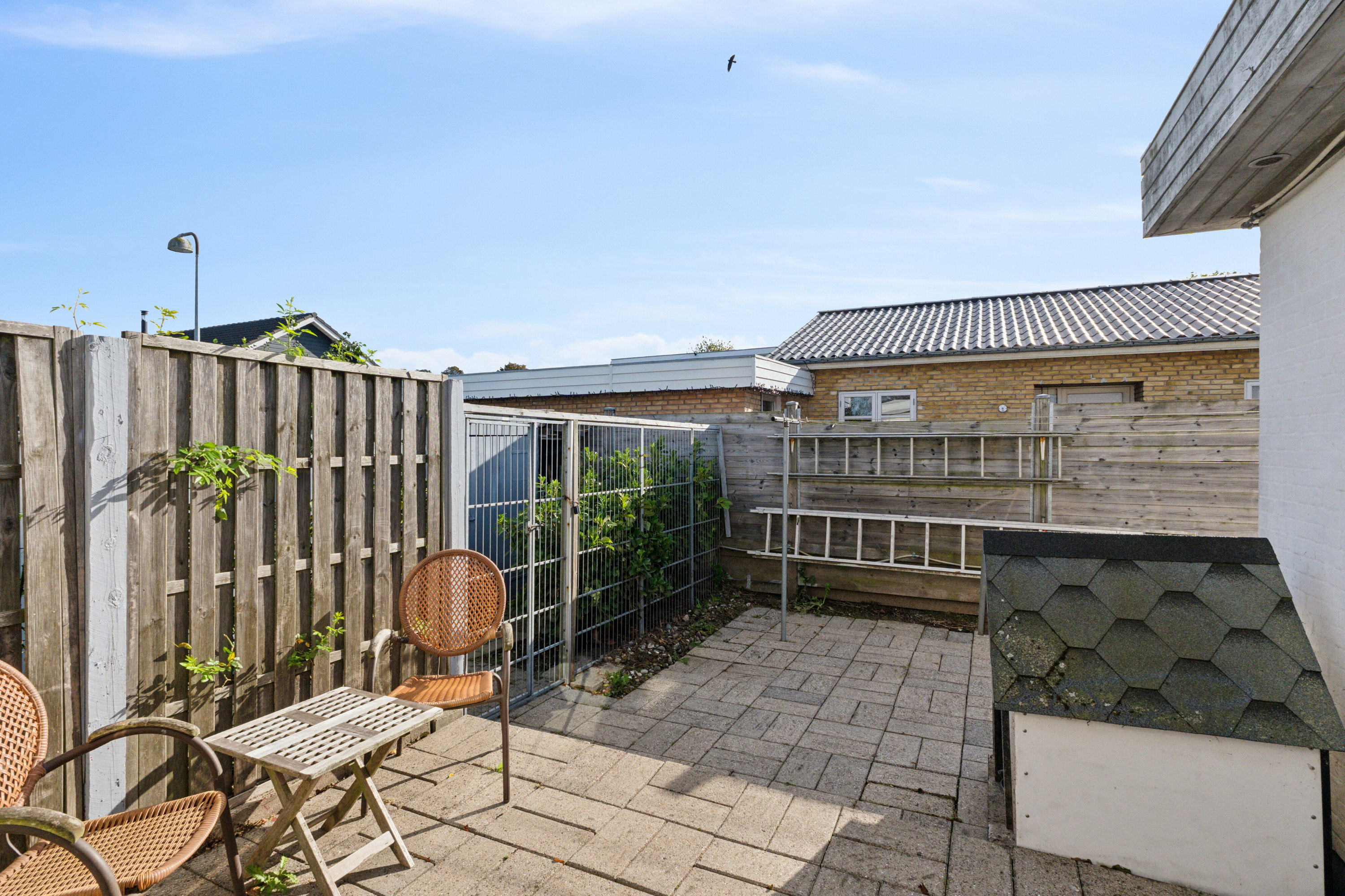 Fremhævet terrasse billede i fuldskærmstilstand. Billede af Lindevej 28, 4760 Vordingborg