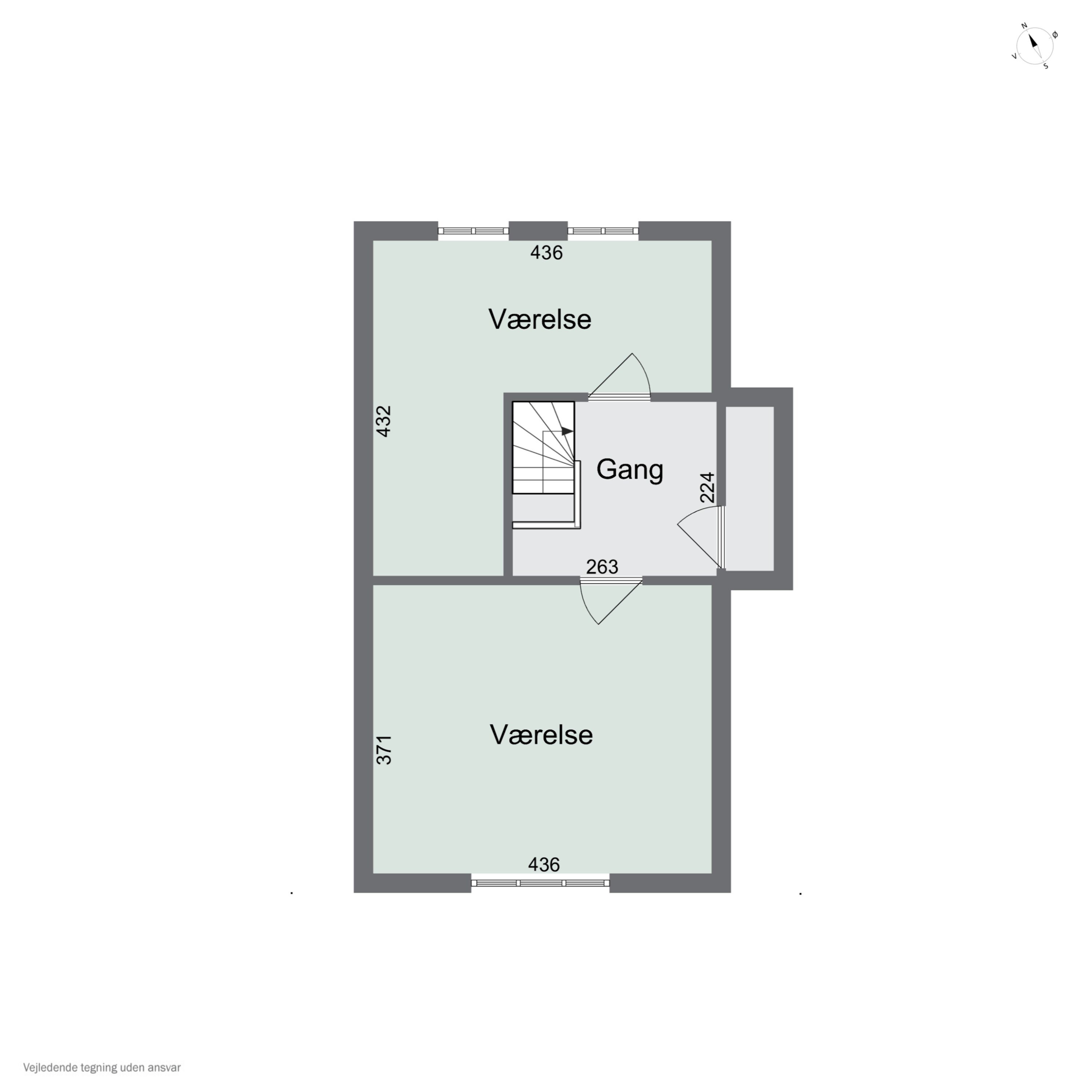 Plantegninger billede af Porsevej 2, 7470 Karup J