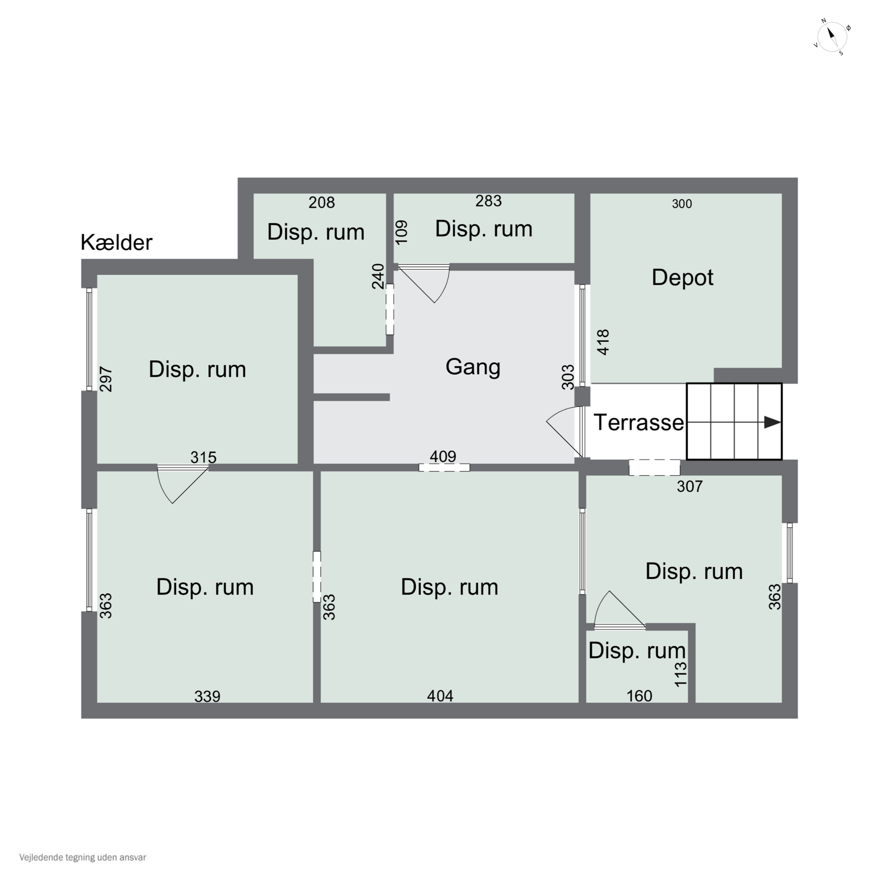Plantegninger billede af Porsevej 2, 7470 Karup J