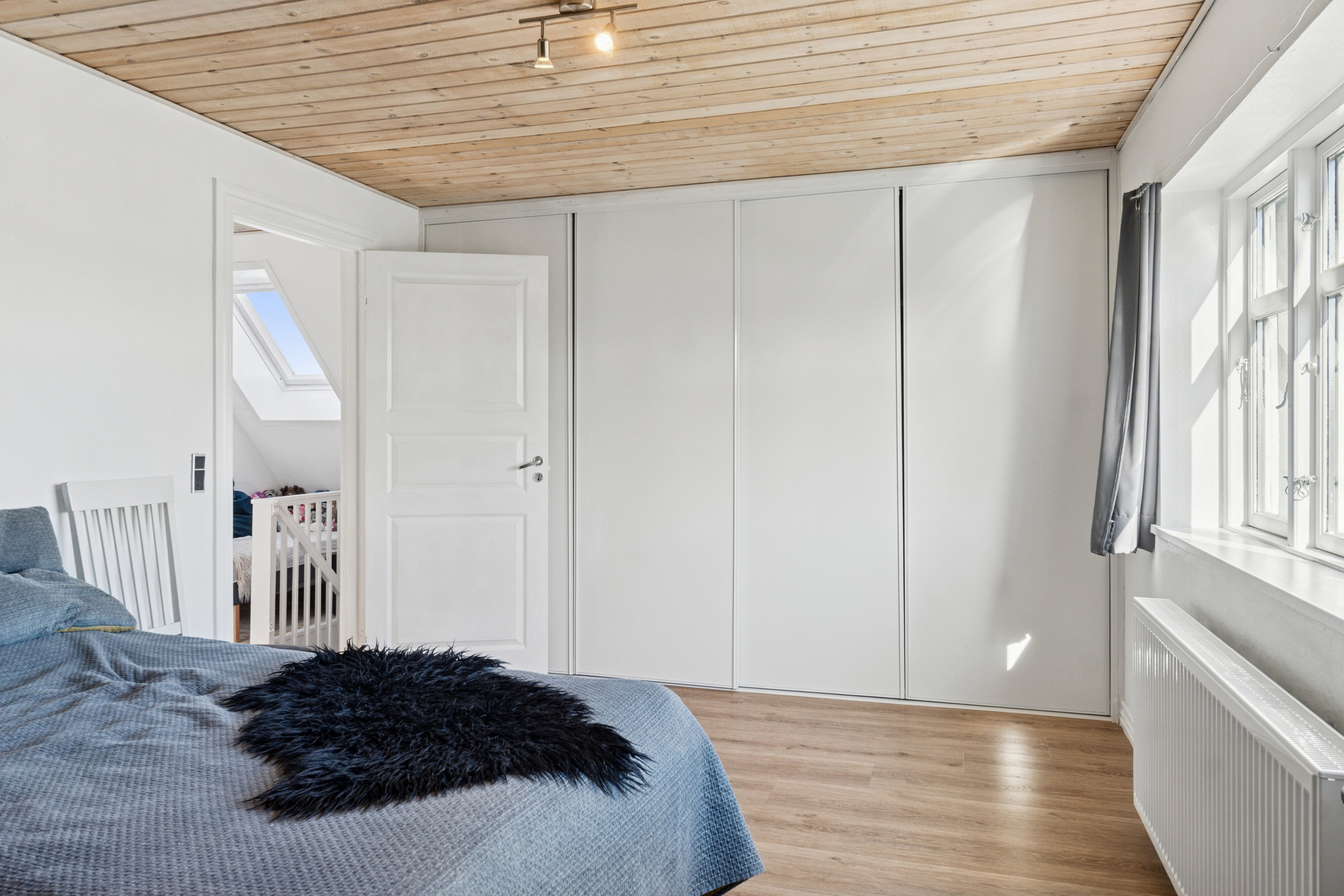 Fremhævet soveværelse billede i fuldskærmstilstand. Billede af Skagensvej 185, 9800 Hjørring