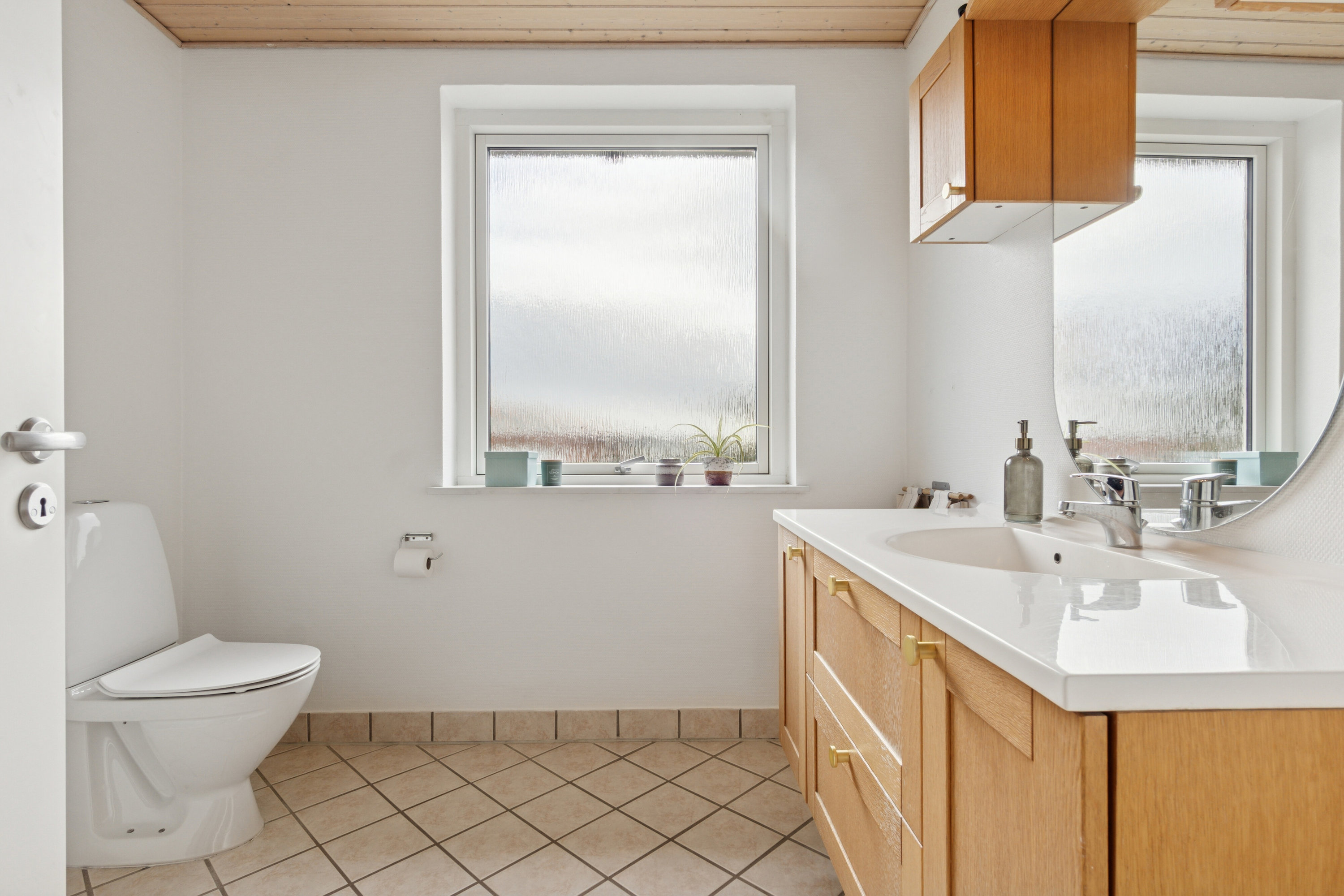 Fremhævet badeværelse billede i fuldskærmstilstand. Billede af Mallevej 10, Sennels, 7700 Thisted