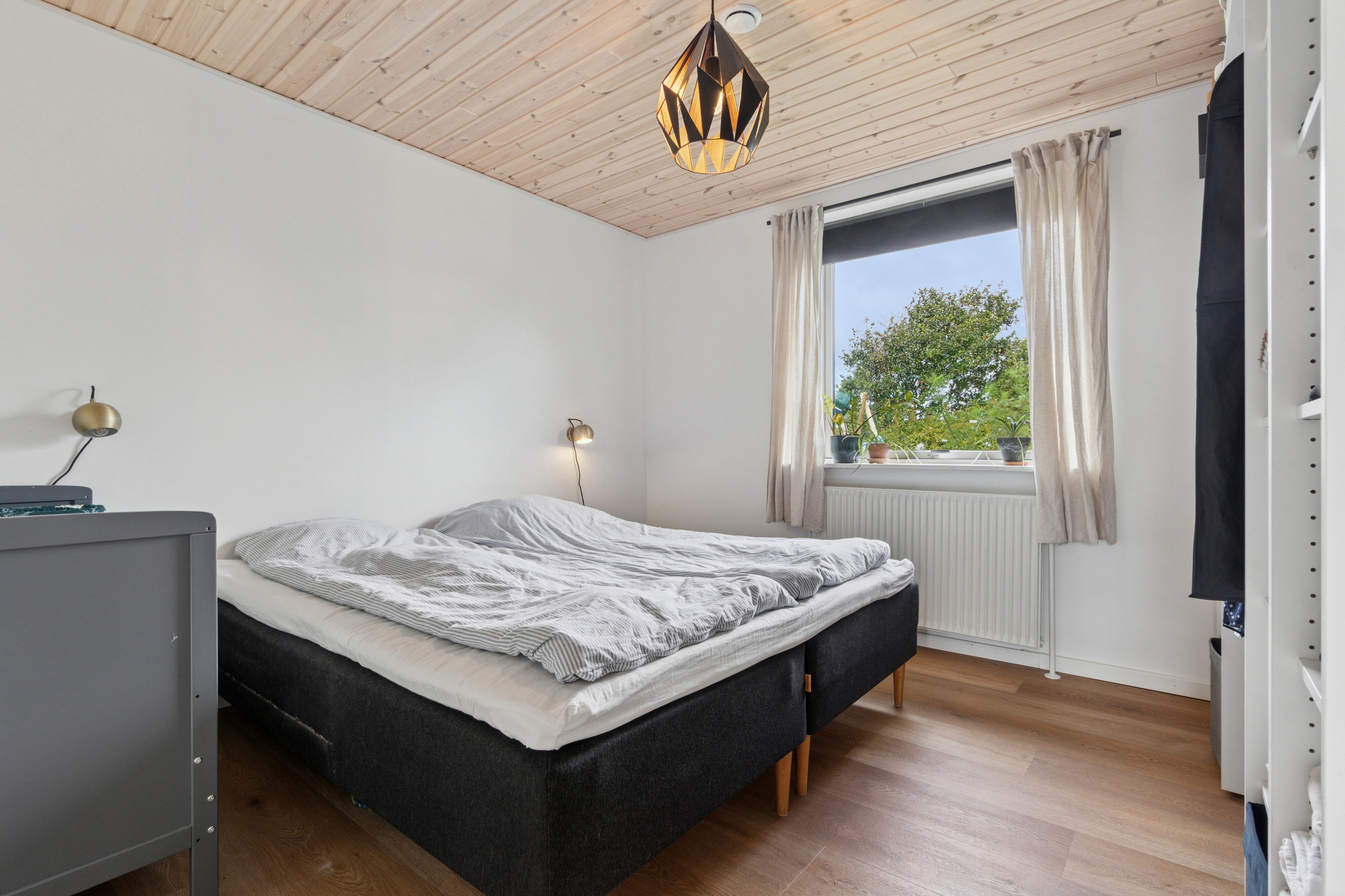 Fremhævet soveværelse billede i fuldskærmstilstand. Billede af Mallevej 10, Sennels, 7700 Thisted