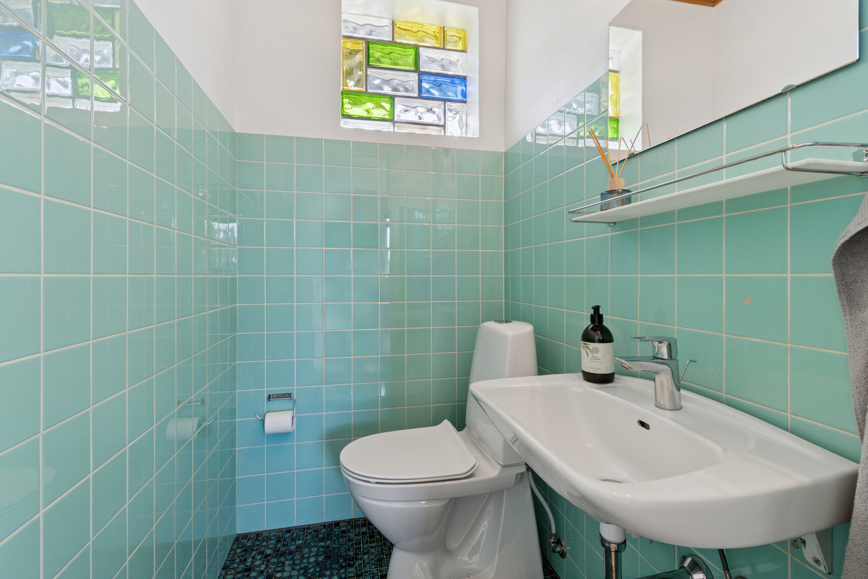 Fremhævet badeværelse billede i fuldskærmstilstand. Billede af Mallevej 10, Sennels, 7700 Thisted