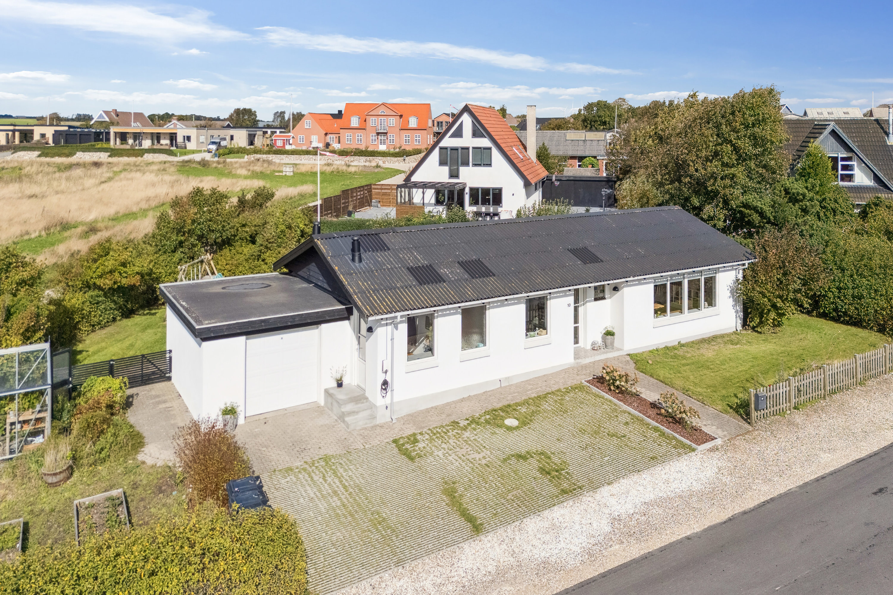 Fremhævet set fra vejen billede i fuldskærmstilstand. Billede af Mallevej 10, Sennels, 7700 Thisted