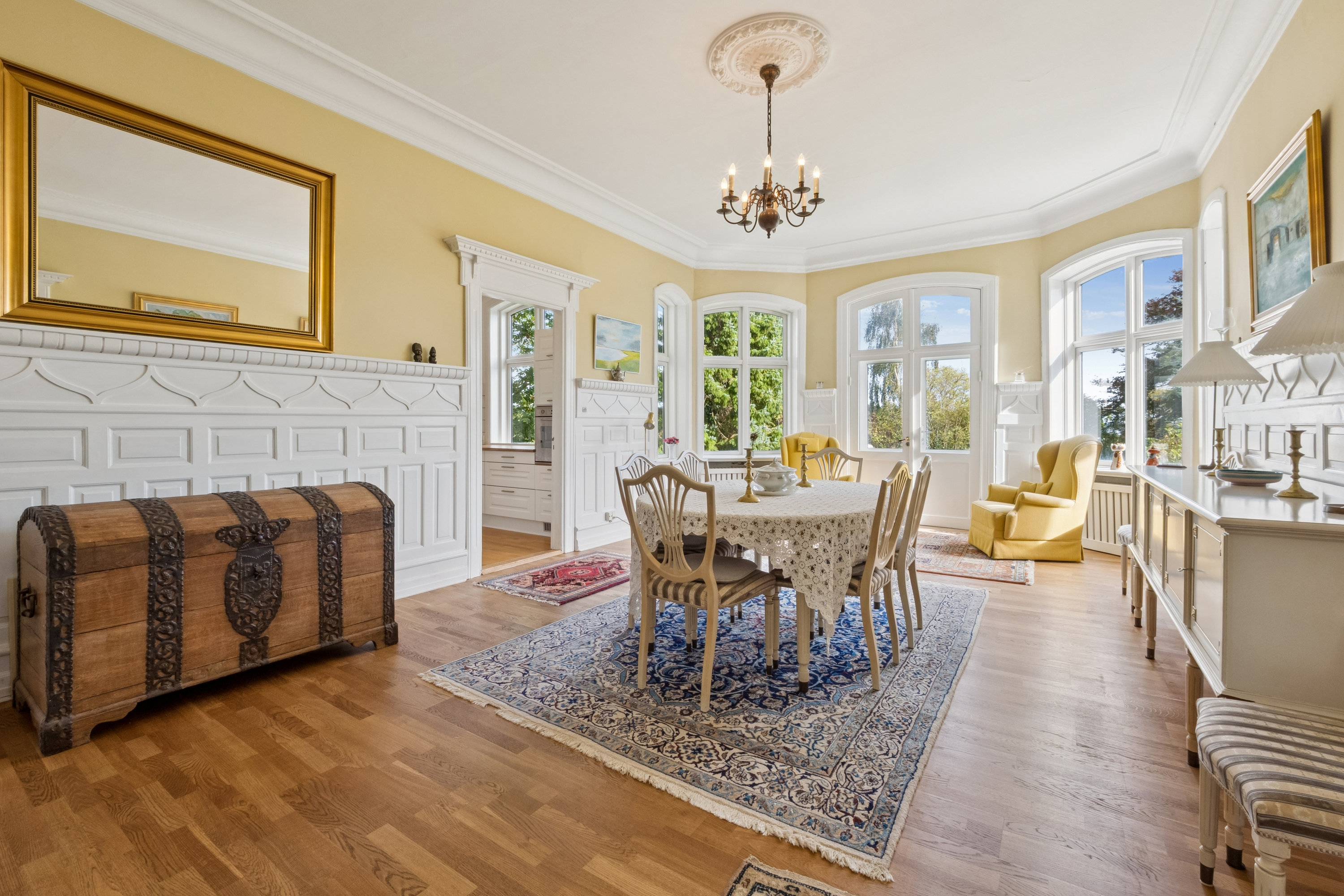 Fremhævet stue billede i fuldskærmstilstand. Billede af Resenvej 14, 7800 Skive