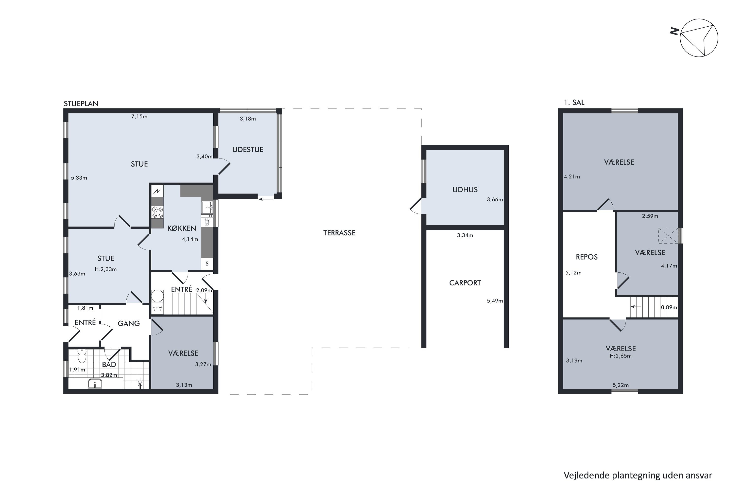 Plantegninger billede af Østergade 18, Ørum, 8830 Tjele