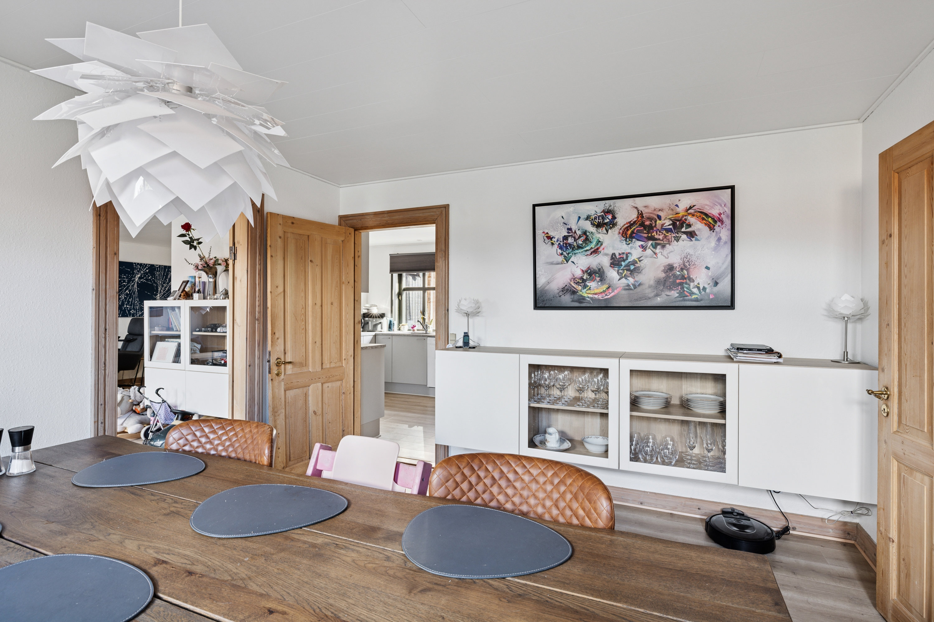 Fremhævet stue billede i fuldskærmstilstand. Billede af Østergade 18, Ørum, 8830 Tjele