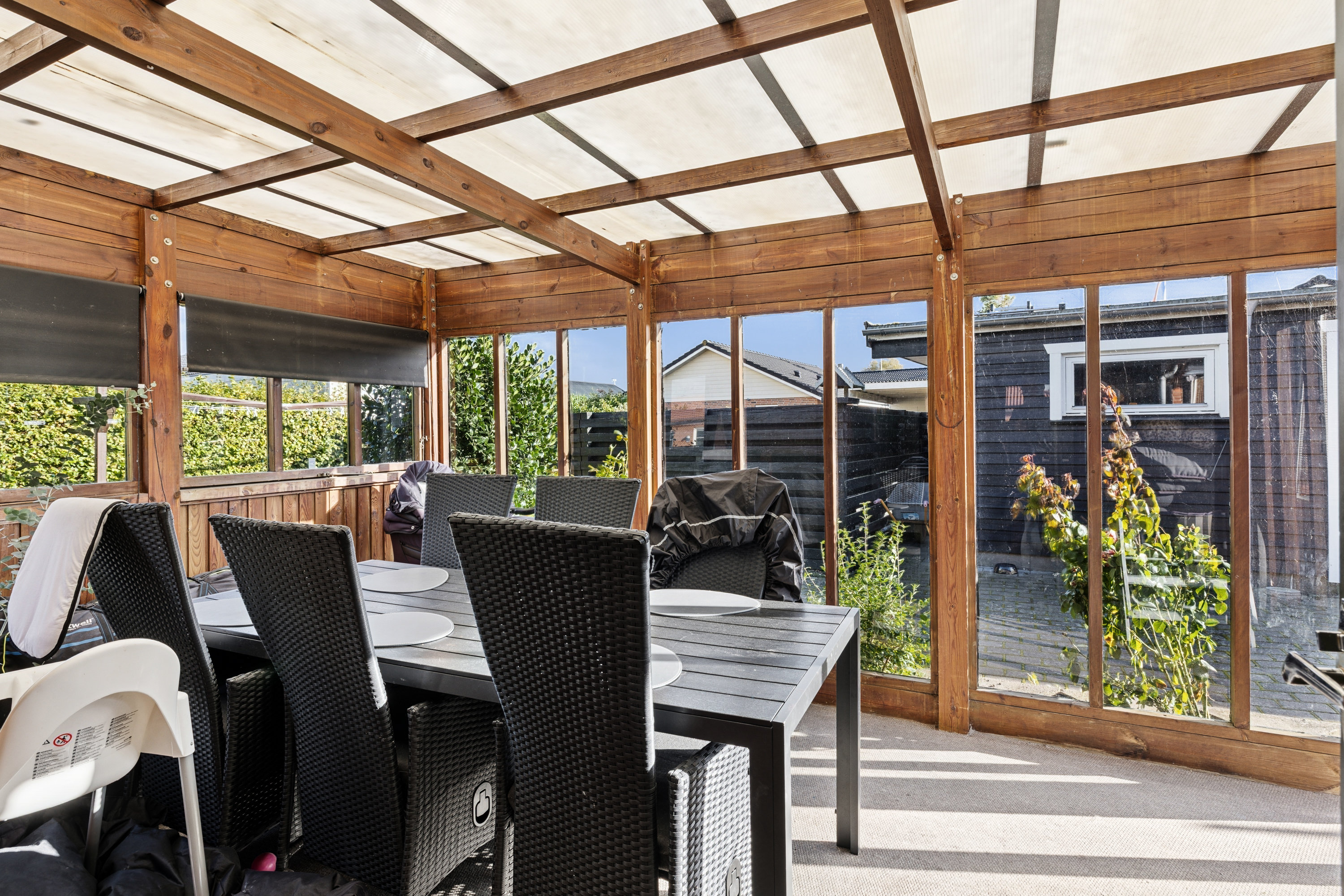 Fremhævet terrasse billede i fuldskærmstilstand. Billede af Østergade 18, Ørum, 8830 Tjele