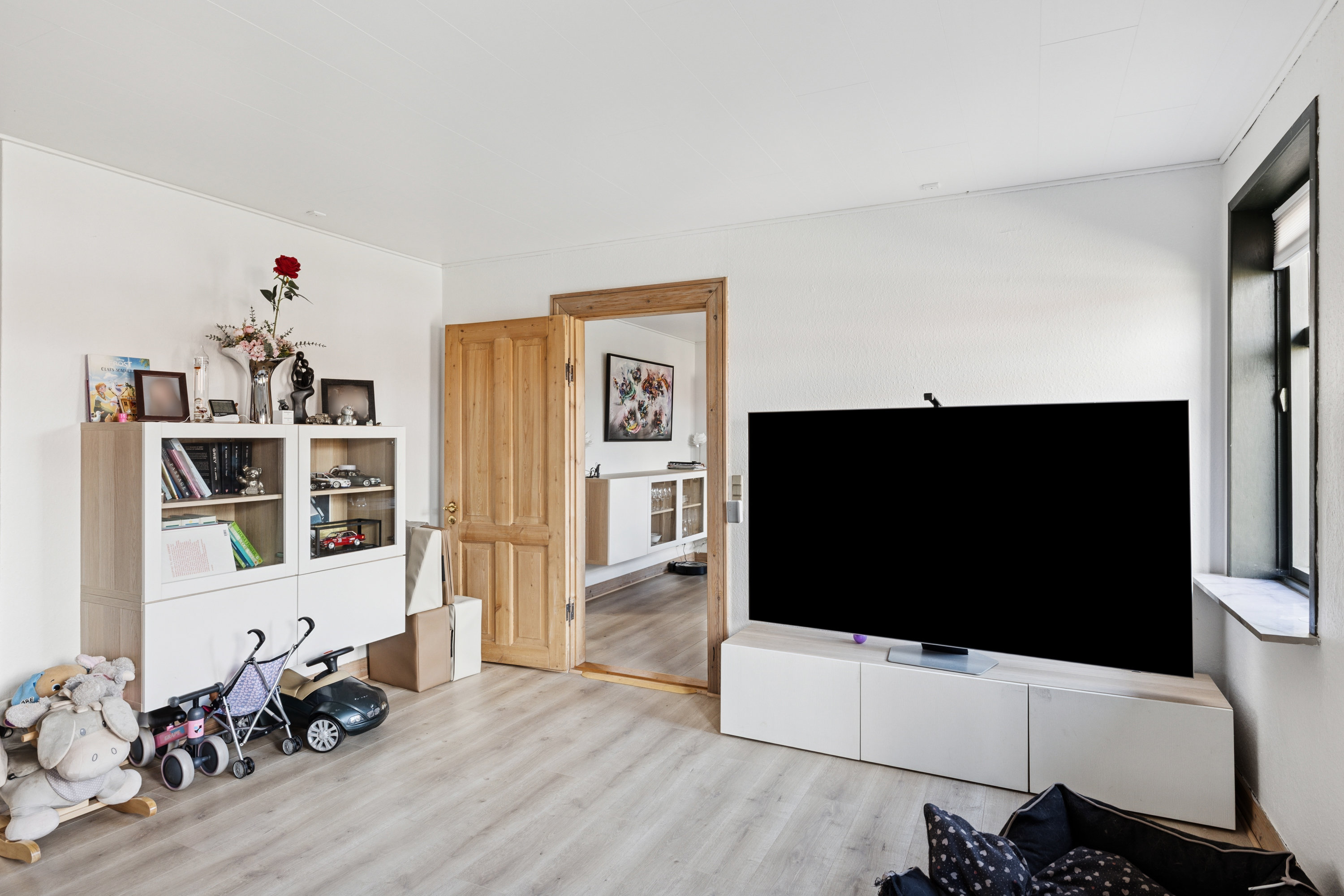 Fremhævet stue billede i fuldskærmstilstand. Billede af Østergade 18, Ørum, 8830 Tjele