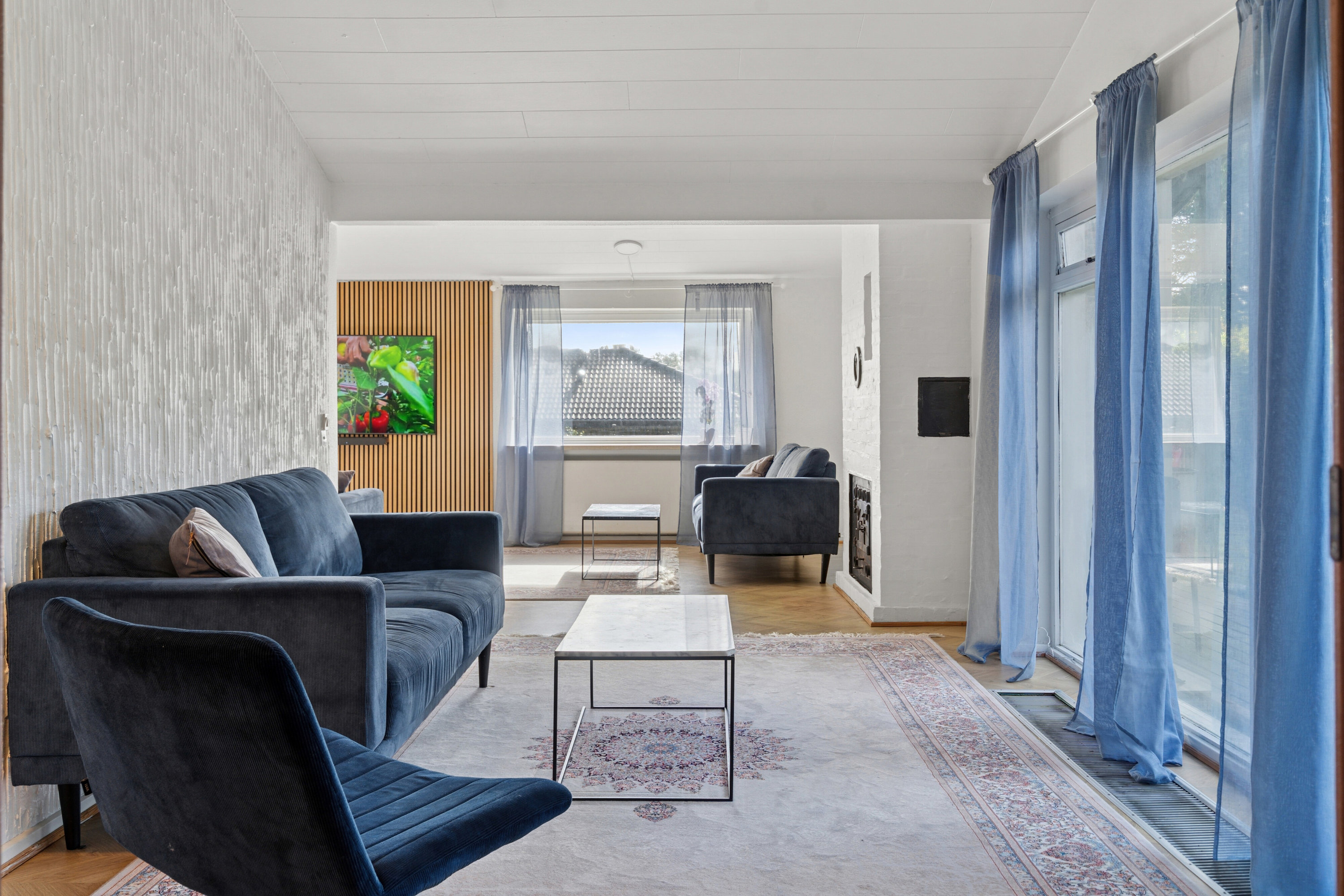 Fremhævet stue billede i fuldskærmstilstand. Billede af Korup Åbakke 1, Korup, 5210 Odense NV