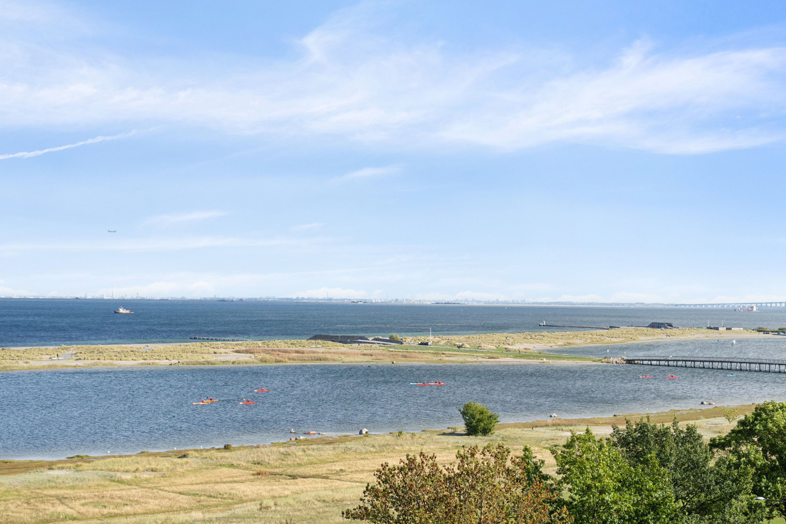 Fremhævet havudsigt billede i fuldskærmstilstand. Billede af Amager Strandvej 110B, 6. tv., 2300 København S