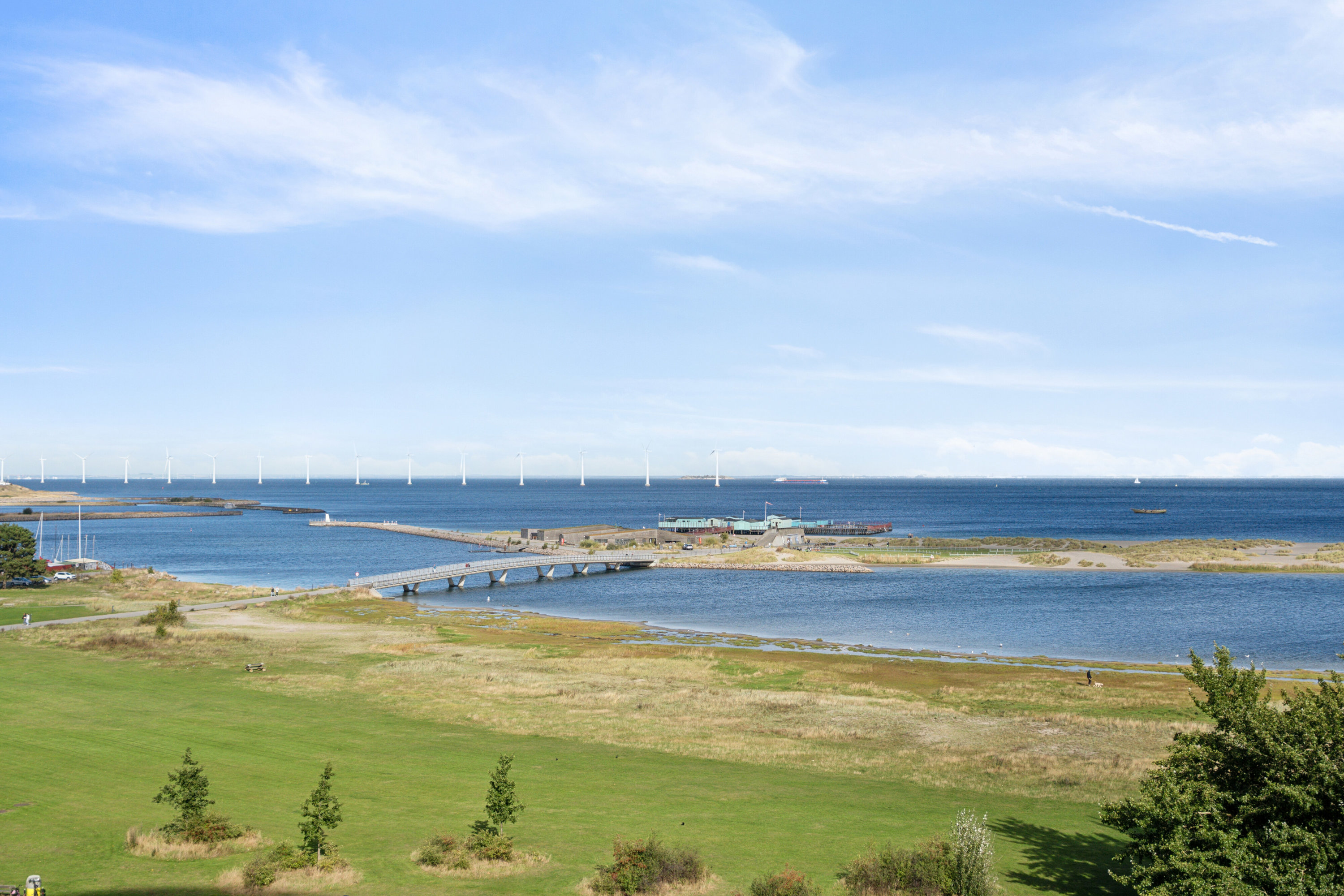 Fremhævet havudsigt billede i fuldskærmstilstand. Billede af Amager Strandvej 110B, 6. tv., 2300 København S