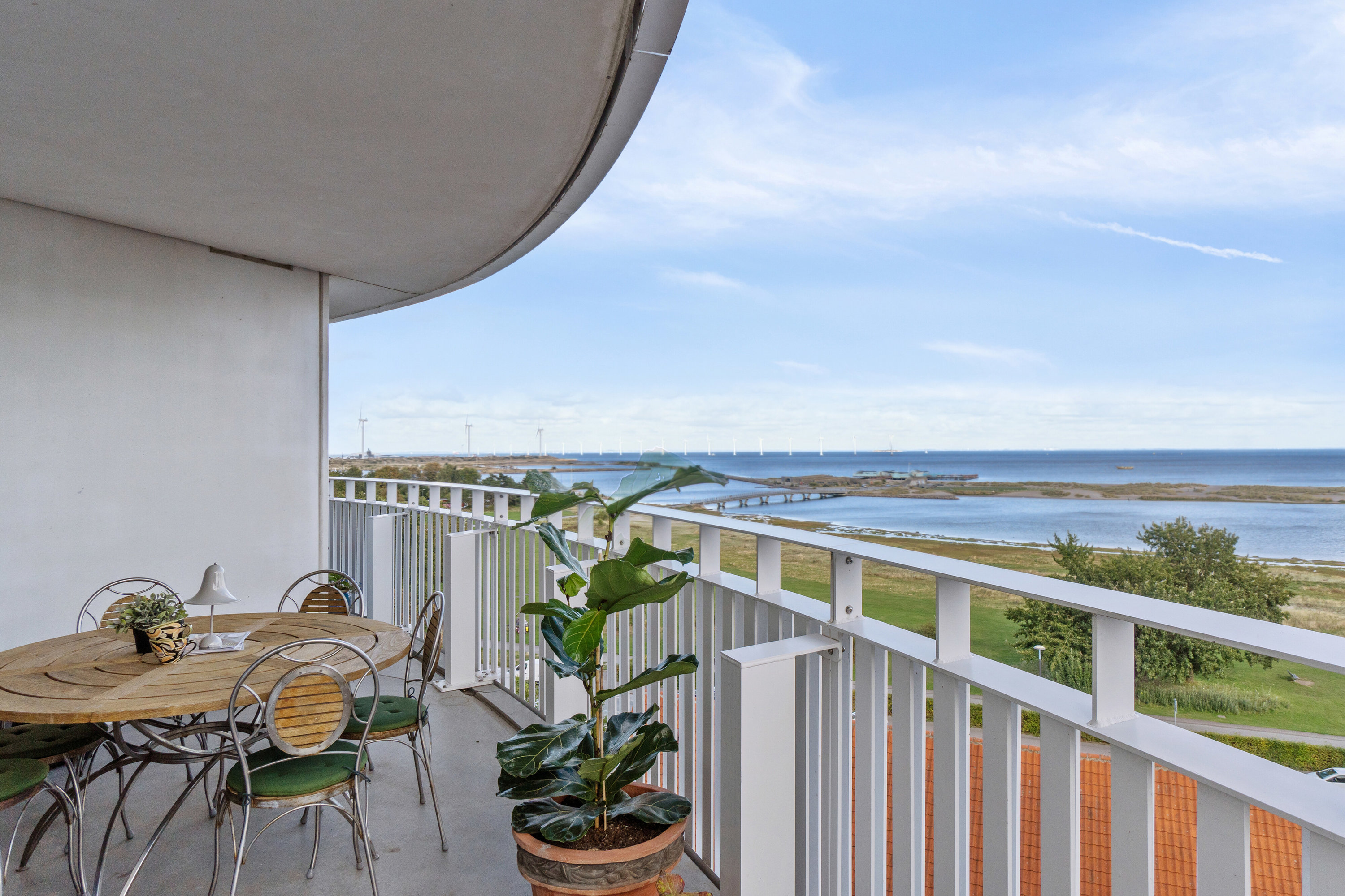 Miniaturebillede 2: altan. Billede af Amager Strandvej 110B, 6. tv., 2300 København S