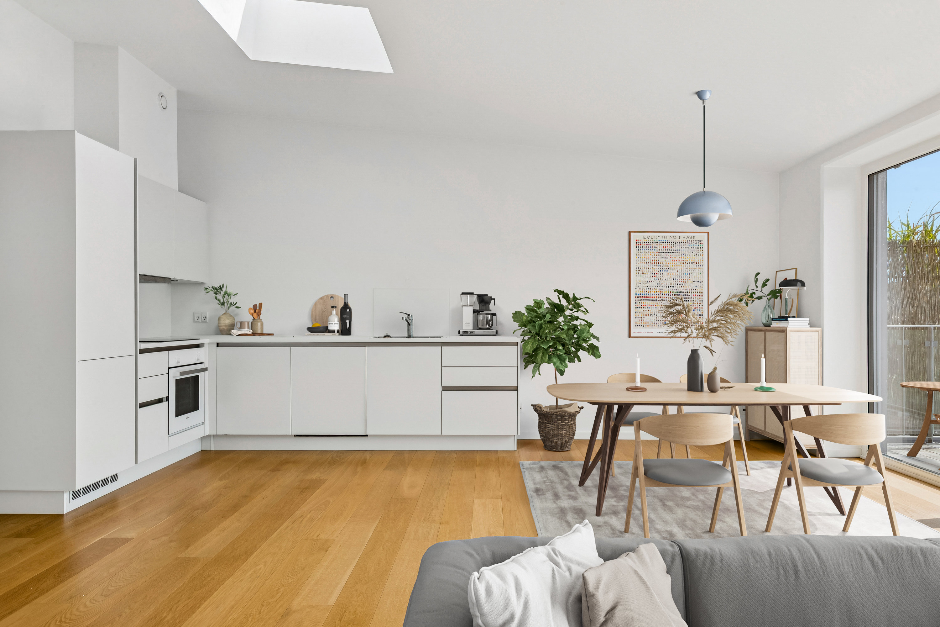 Fremhævet alrum billede i fuldskærmstilstand. Billede af Teglværksbakken 11, 1., 3140 Ålsgårde