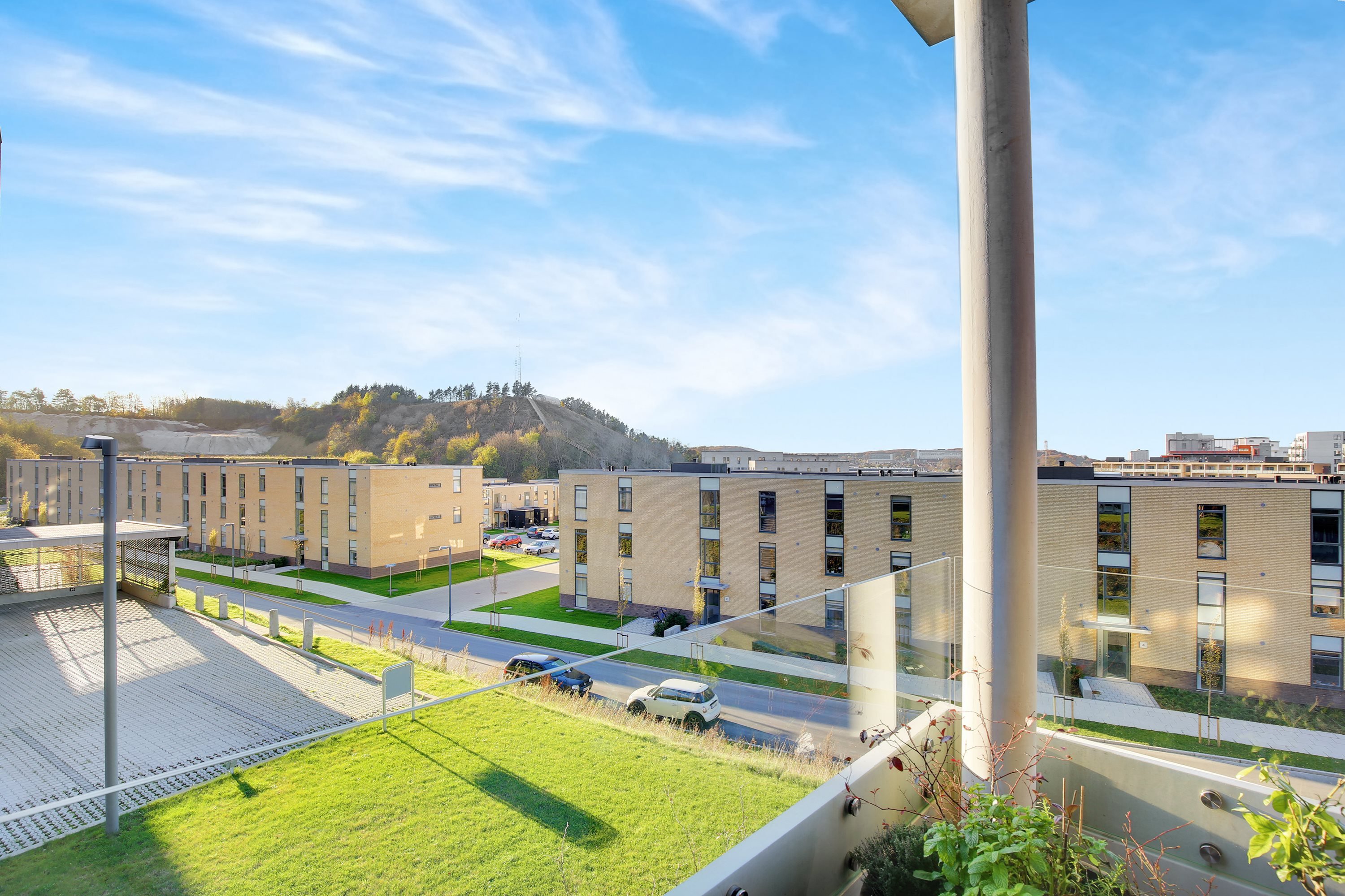 Miniaturebillede 1: udsigt. Billede af Kridtsløjfen 21, 1. 2., 9000 Aalborg