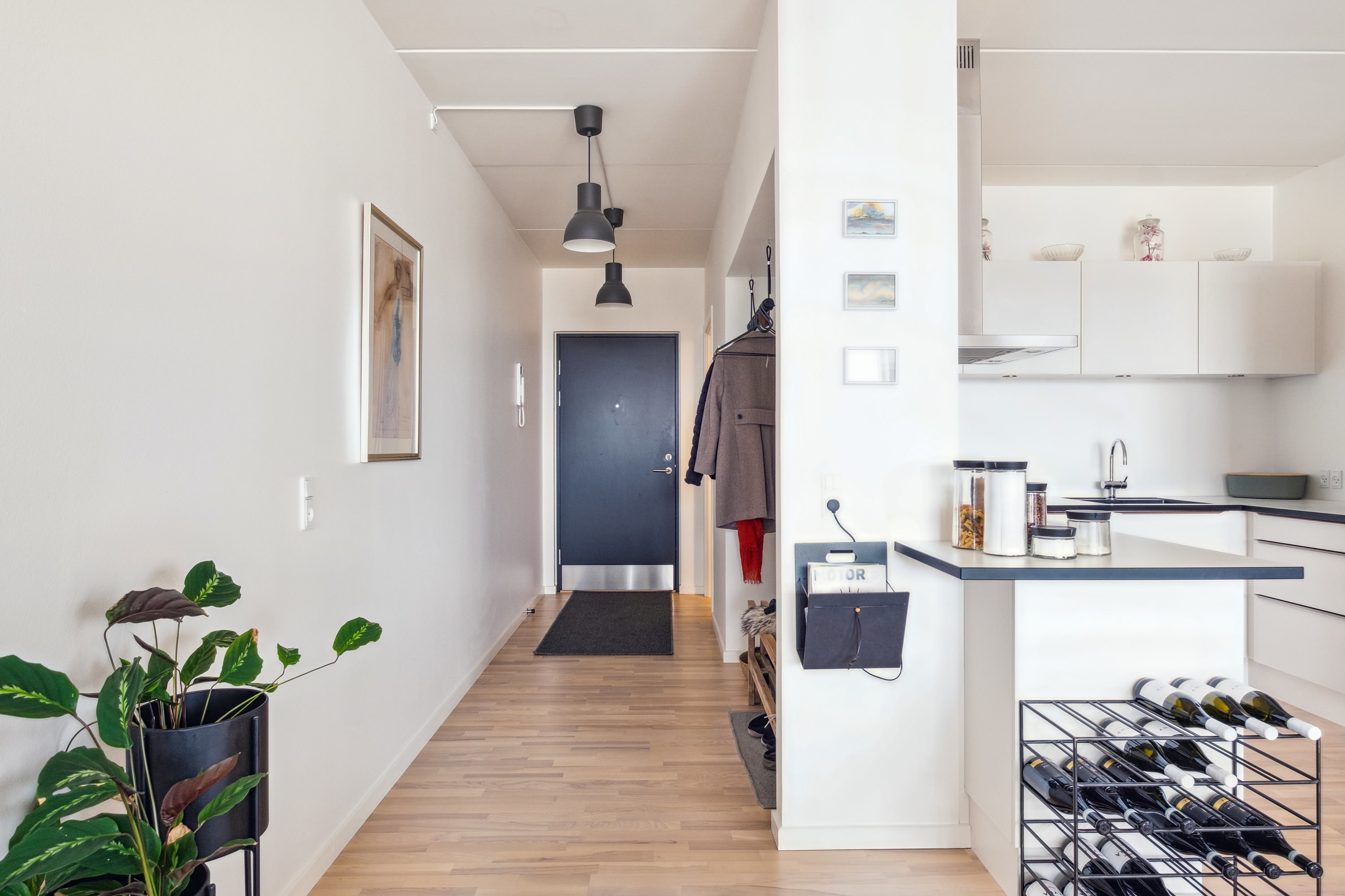 Fremhævet entré billede i fuldskærmstilstand. Billede af Kridtsløjfen 21, 1. 2., 9000 Aalborg