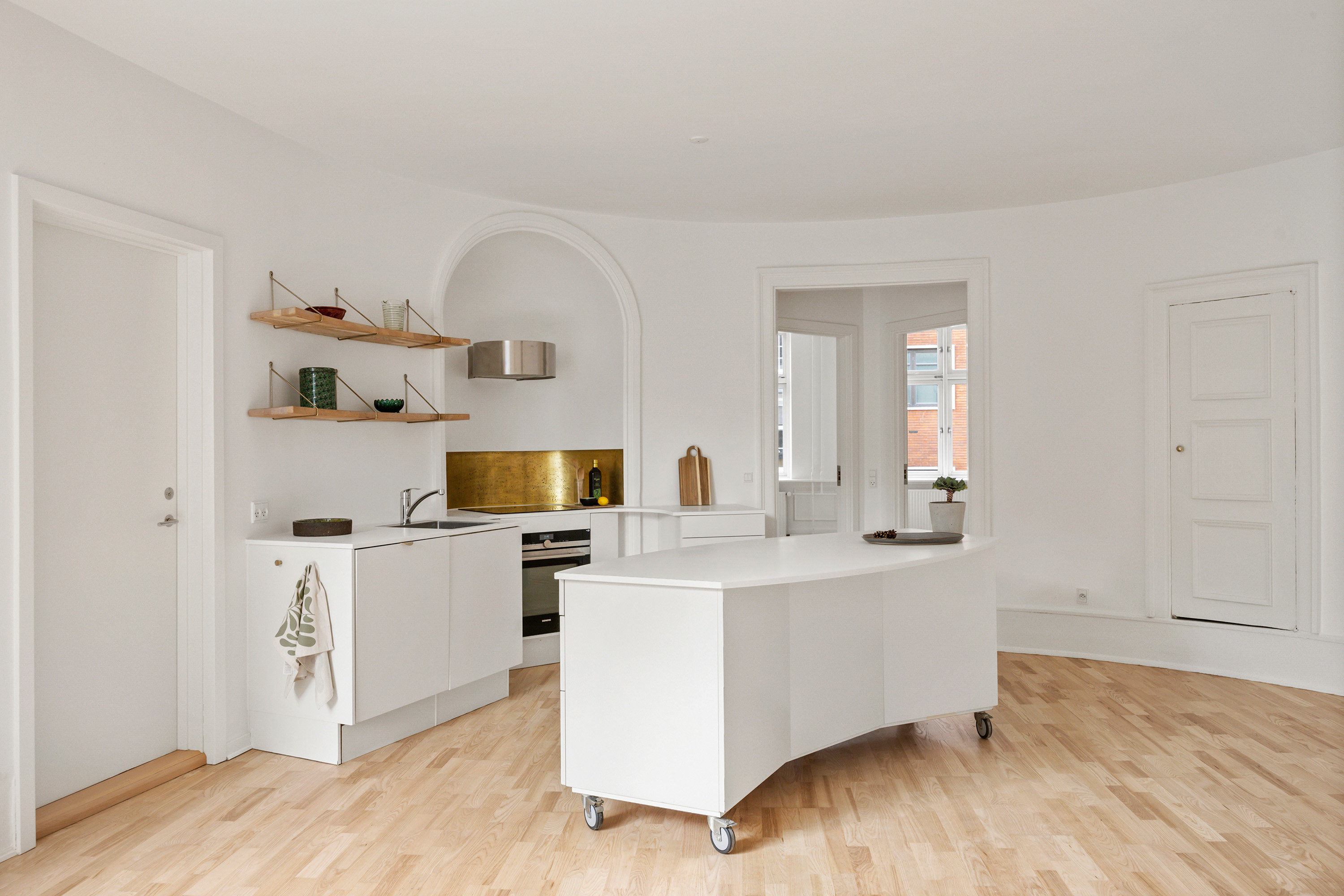 Miniaturebillede 1: køkken. Billede af Nørregade 36A, 2. tv., 1165 København K