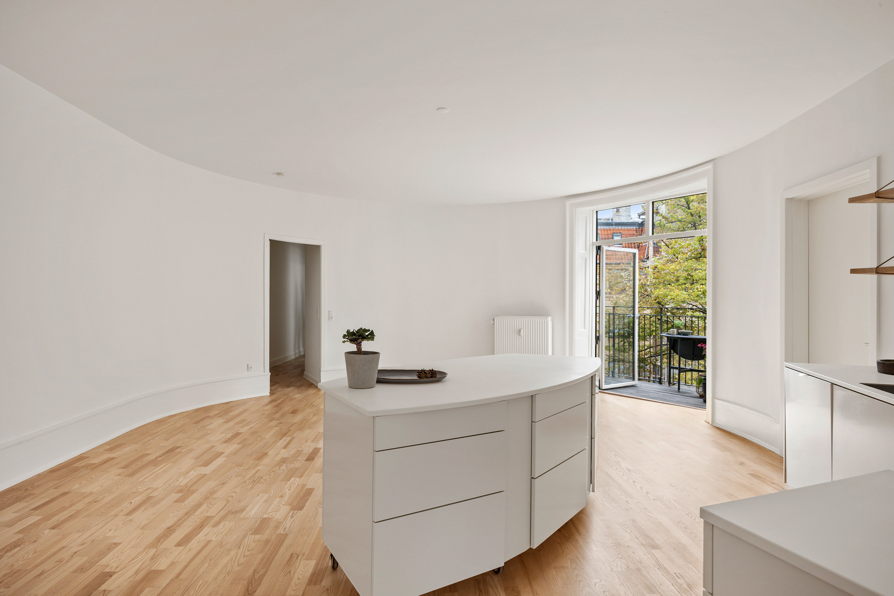 Fremhævet køkken billede i fuldskærmstilstand. Billede af Nørregade 36A, 2. tv., 1165 København K