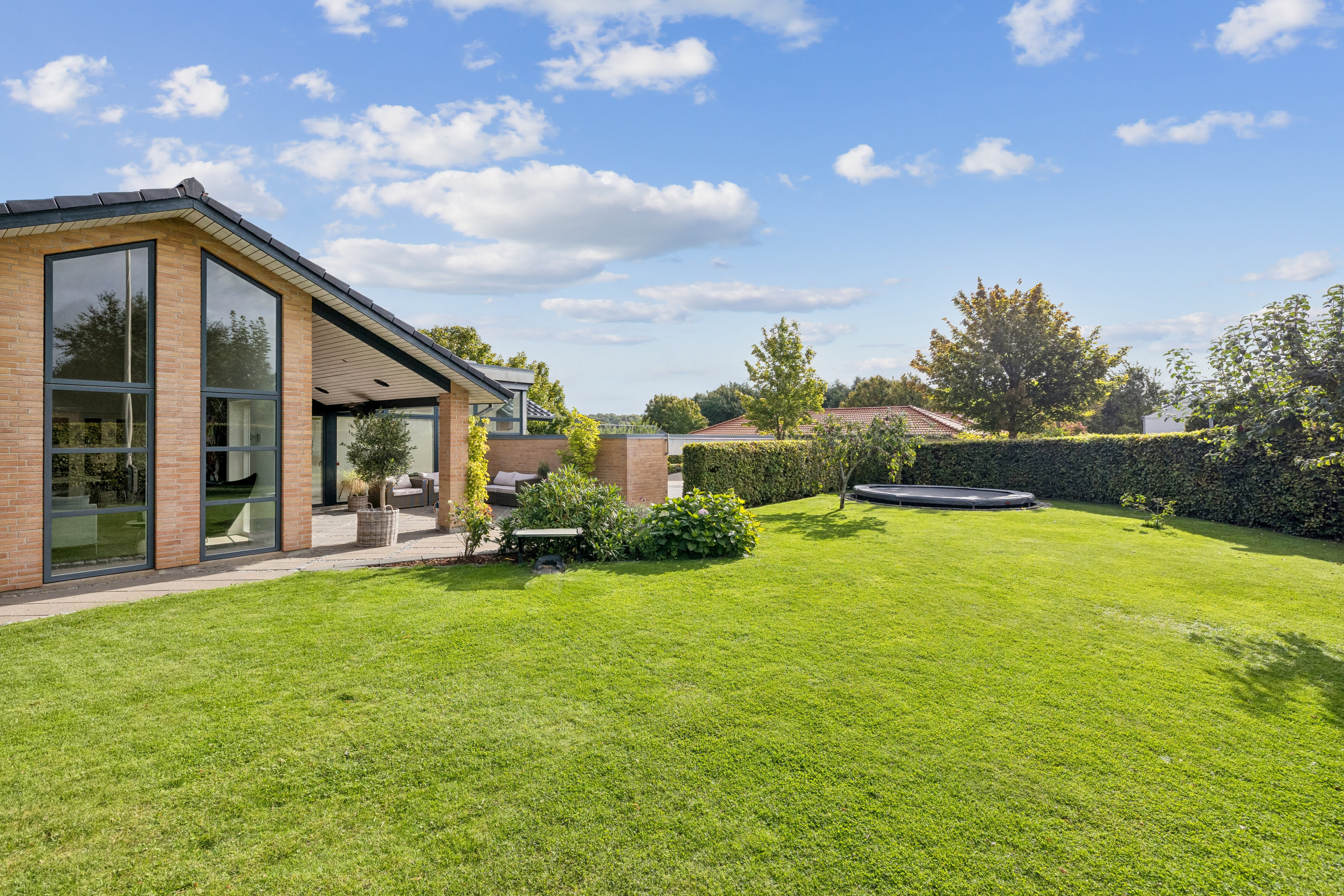 Fremhævet have billede i fuldskærmstilstand. Billede af Bævervej 18, 8660 Skanderborg