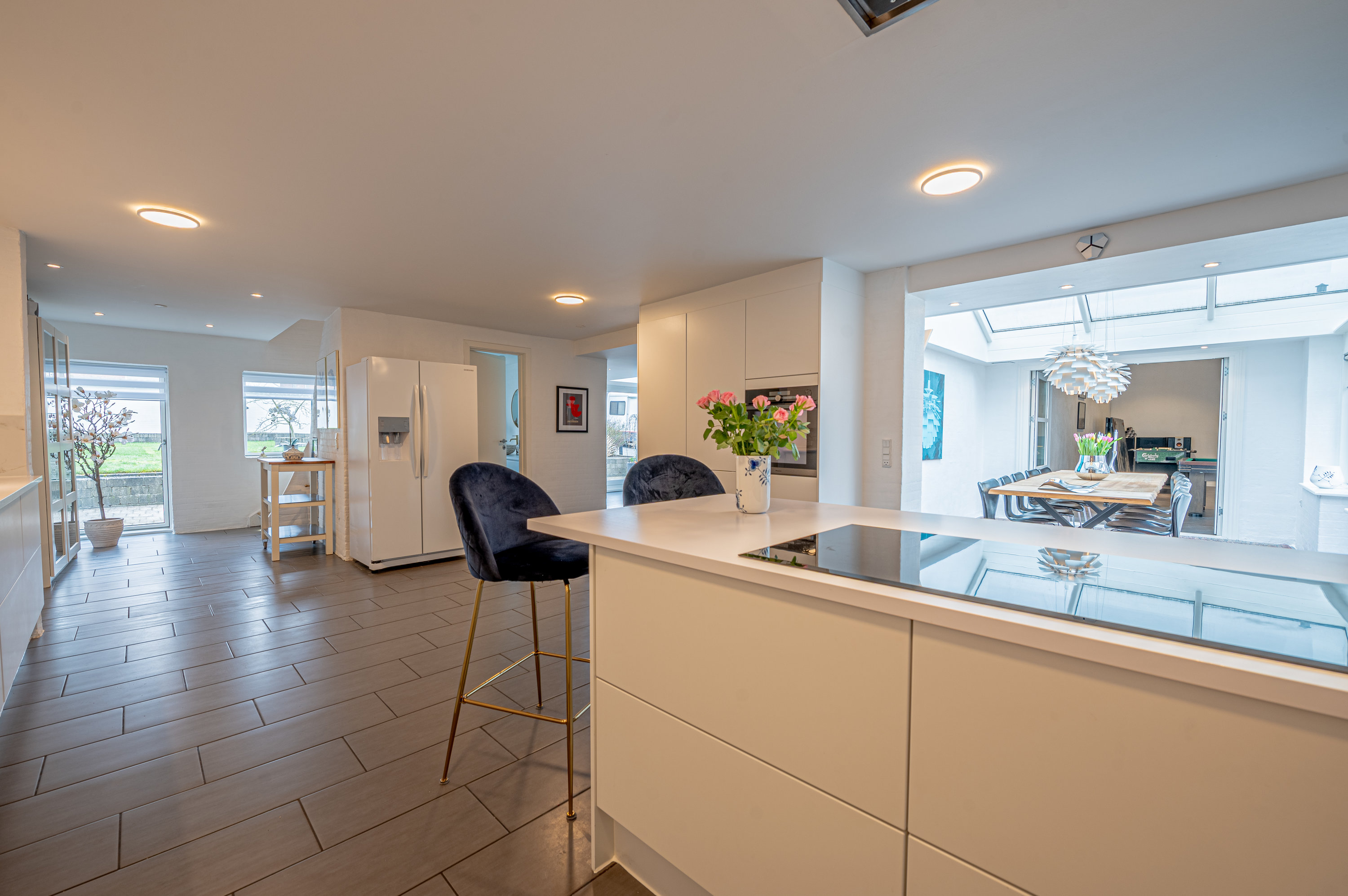 Fremhævet køkken-alrum billede i fuldskærmstilstand. Billede af Lysbrogade 12, 8600 Silkeborg