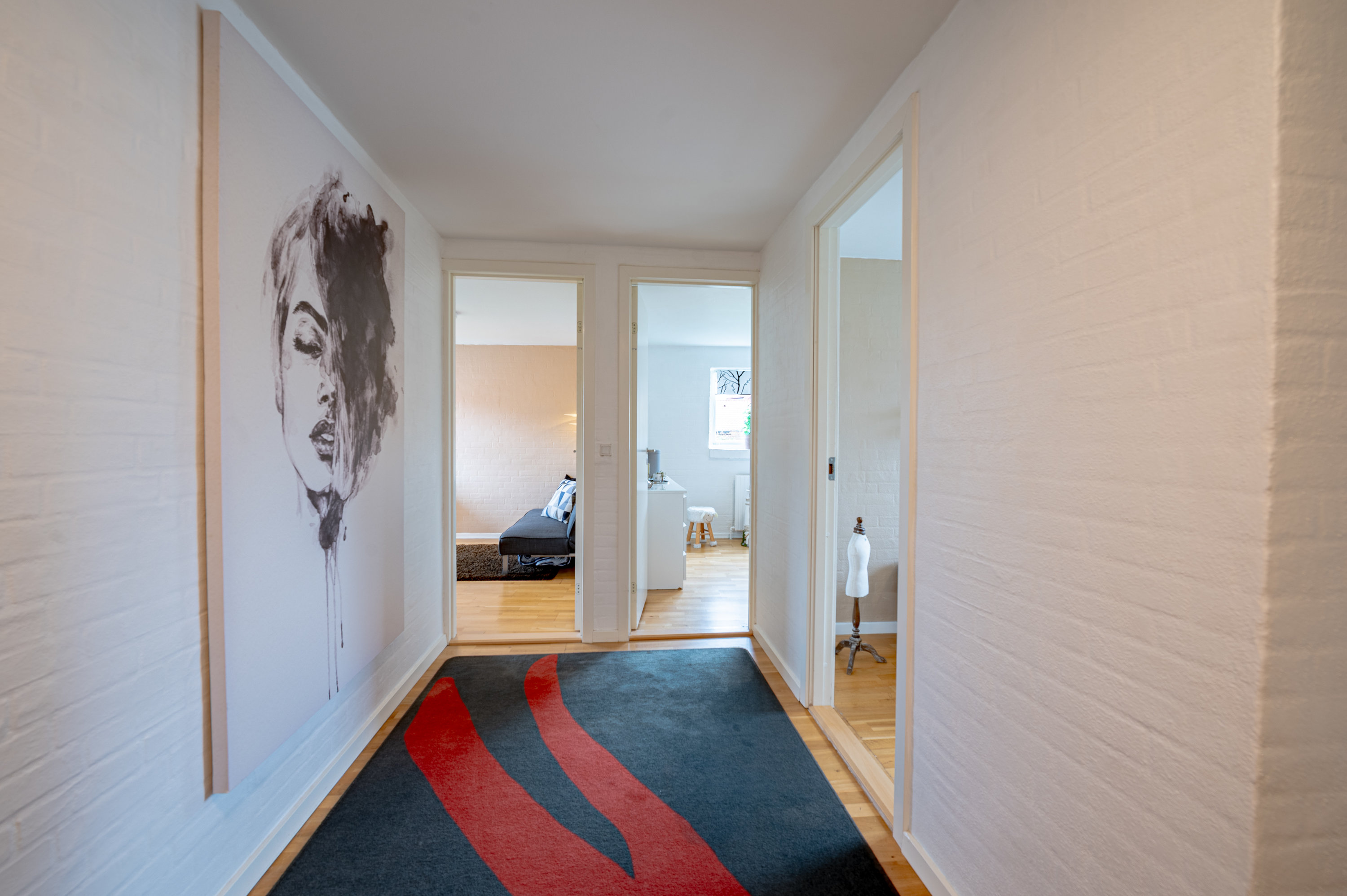 Fremhævet gang billede i fuldskærmstilstand. Billede af Lysbrogade 12, 8600 Silkeborg