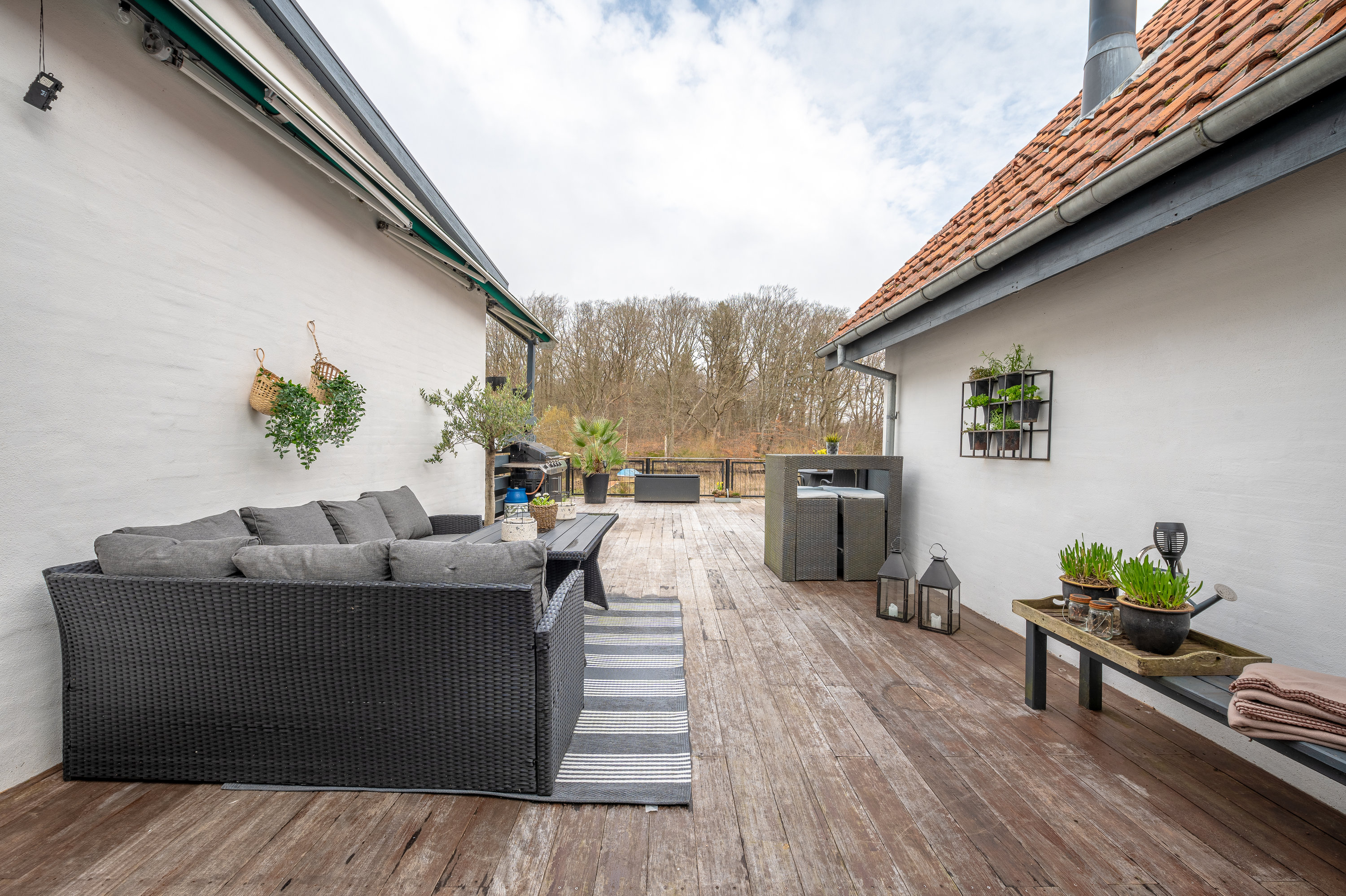 Fremhævet terrasse billede i fuldskærmstilstand. Billede af Lysbrogade 12, 8600 Silkeborg