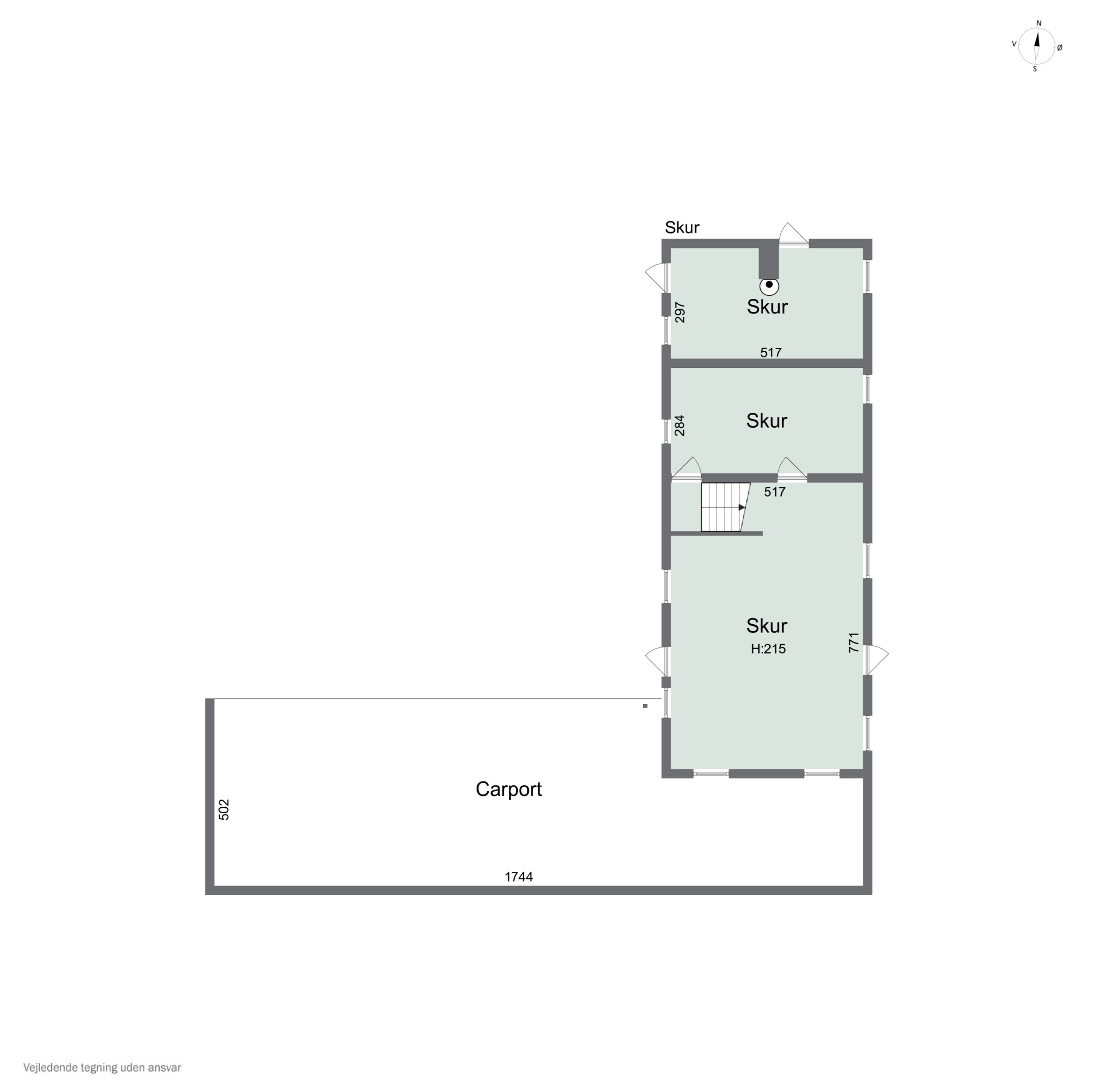 Plantegninger billede af Møllehusvej 17, Smerup, 4653 Karise