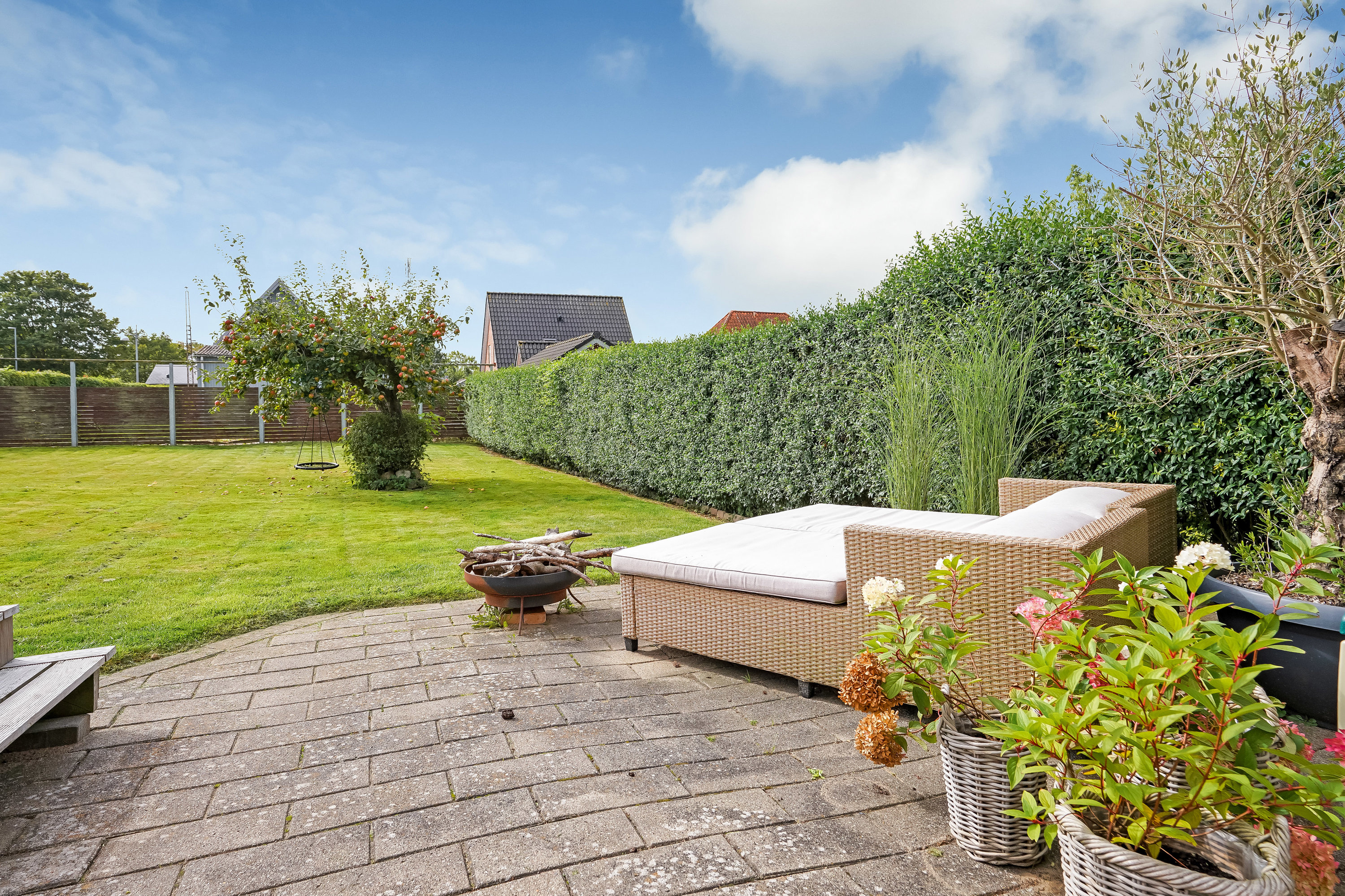 Fremhævet have billede i fuldskærmstilstand. Billede af Solskinsvænget 3, 5500 Middelfart