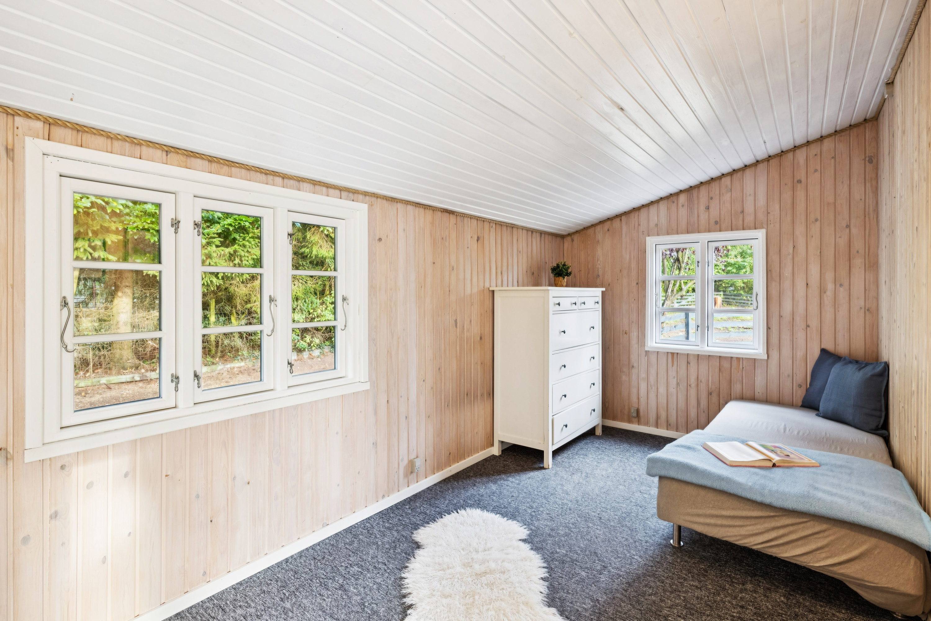 Fremhævet stue billede i fuldskærmstilstand. Billede af Pindstrupvej 3, Thorsager, 8410 Rønde