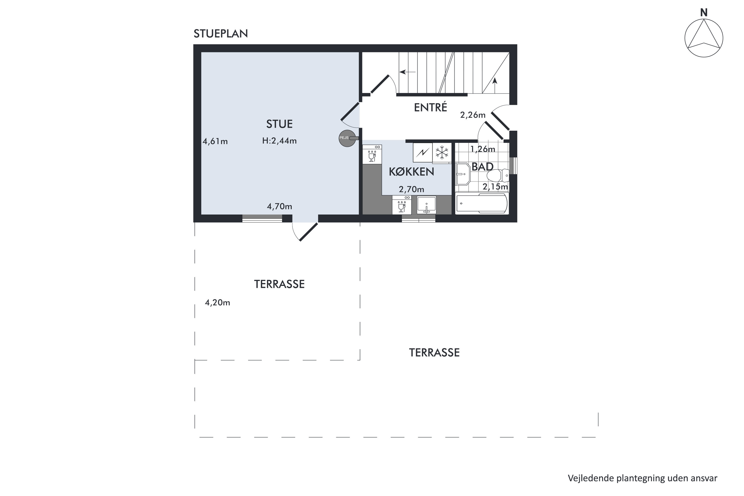 Plantegninger billede af Park Alle 7, 8550 Ryomgård