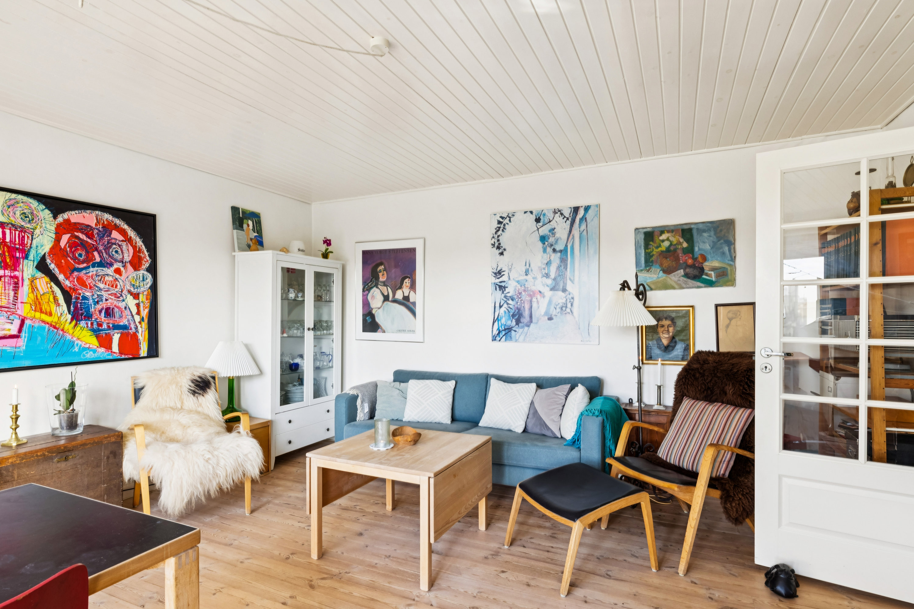 Fremhævet stue billede i fuldskærmstilstand. Billede af Park Alle 7, 8550 Ryomgård