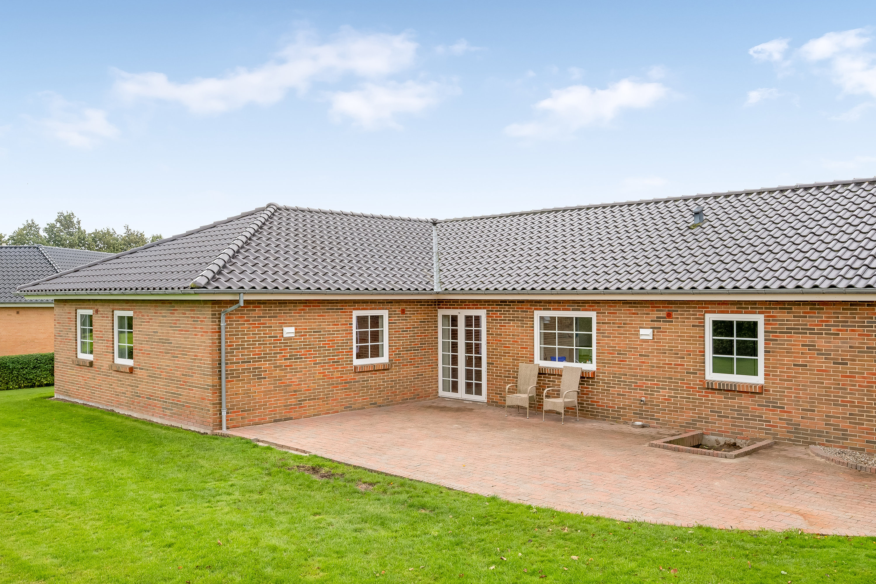 Fremhævet facade billede i fuldskærmstilstand. Billede af Ahornvej 20, Abild, 6270 Tønder