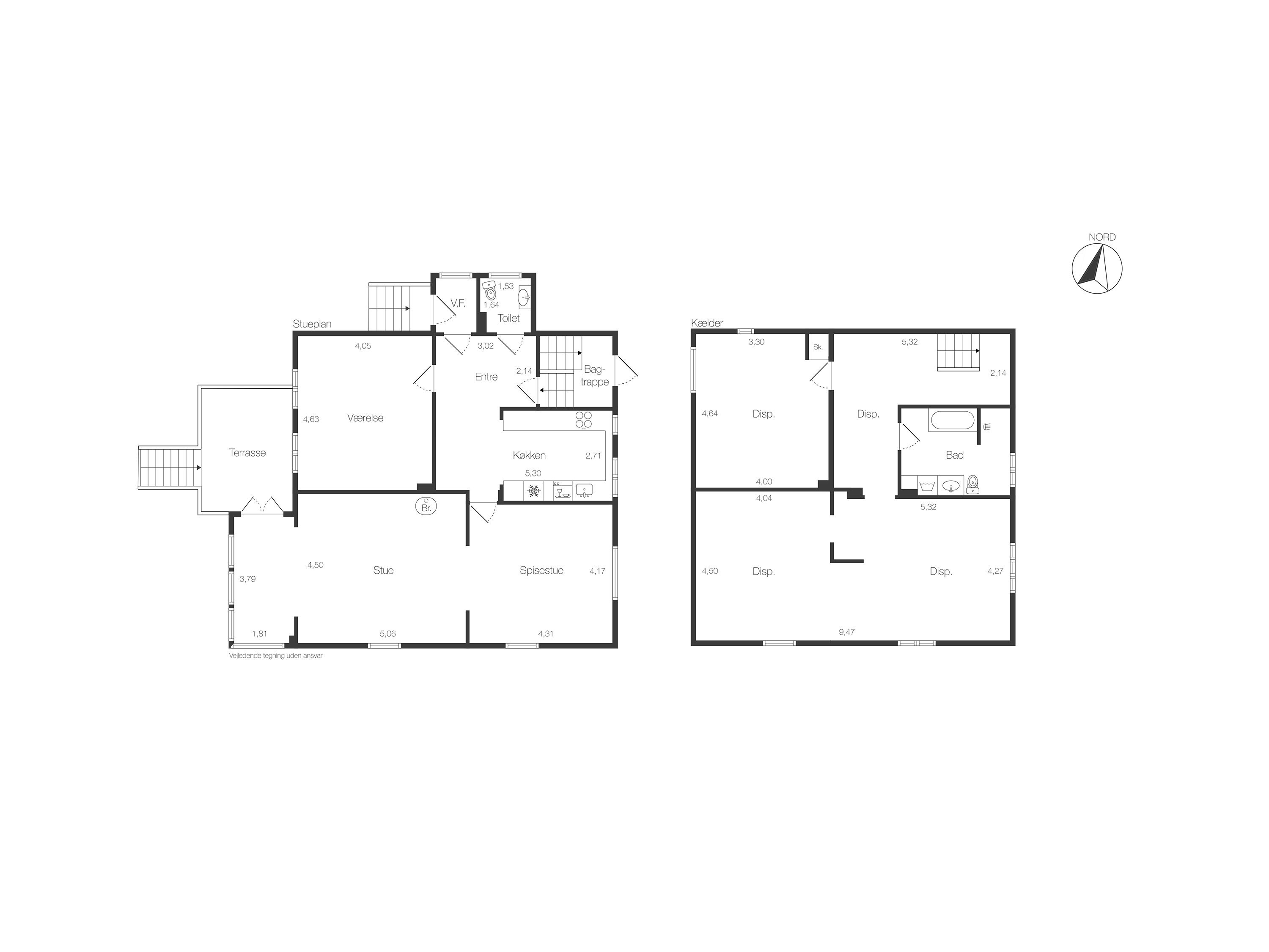 Plantegninger billede af Søtoften 14, st.., 2820 Gentofte