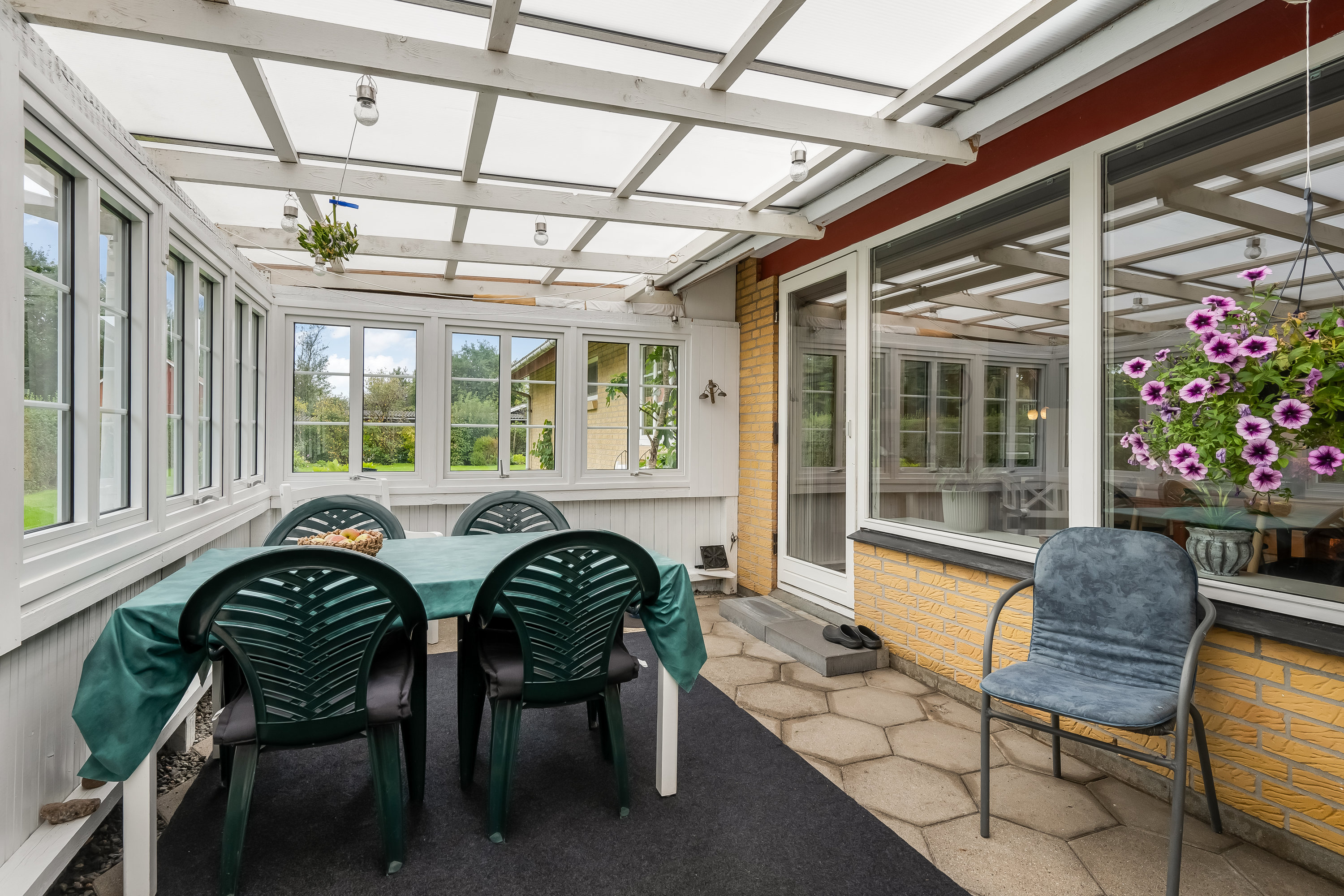 Fremhævet udestue billede i fuldskærmstilstand. Billede af Møllegade 5, Døstrup, 6780 Skærbæk