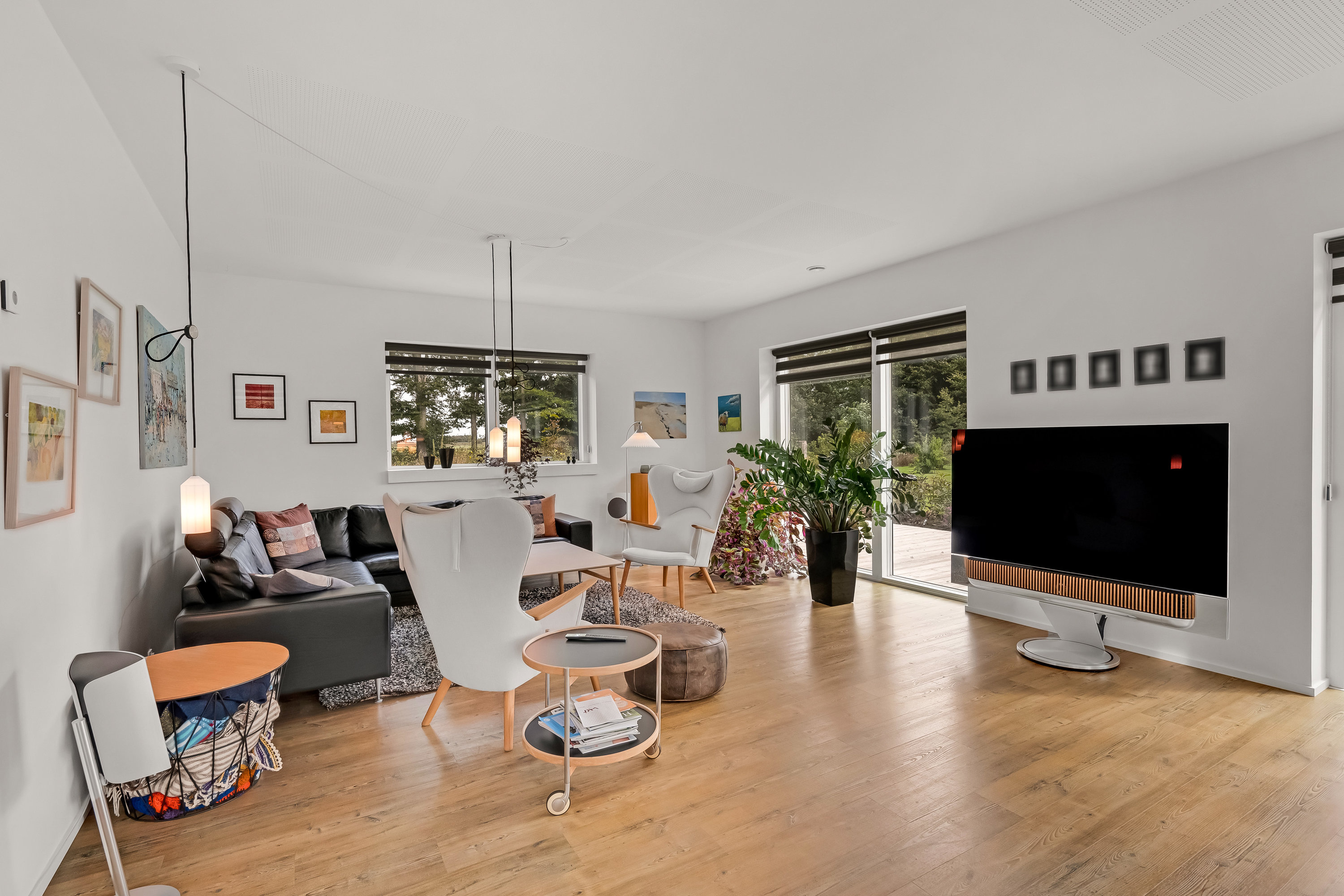 Fremhævet stue billede i fuldskærmstilstand. Billede af Midtengvej 3, Ll Emmerske, 6270 Tønder