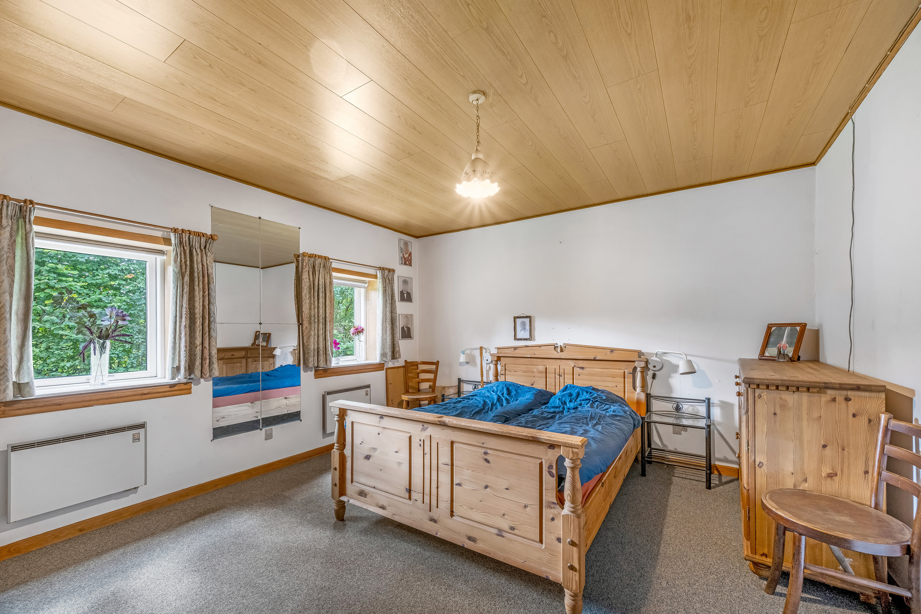 Fremhævet soveværelse billede i fuldskærmstilstand. Billede af Haunstrupvej 5, Fjelstervang, 6933 Kibæk