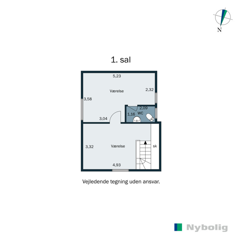 Plantegninger billede af Skolebakken 108, 6705 Esbjerg Ø
