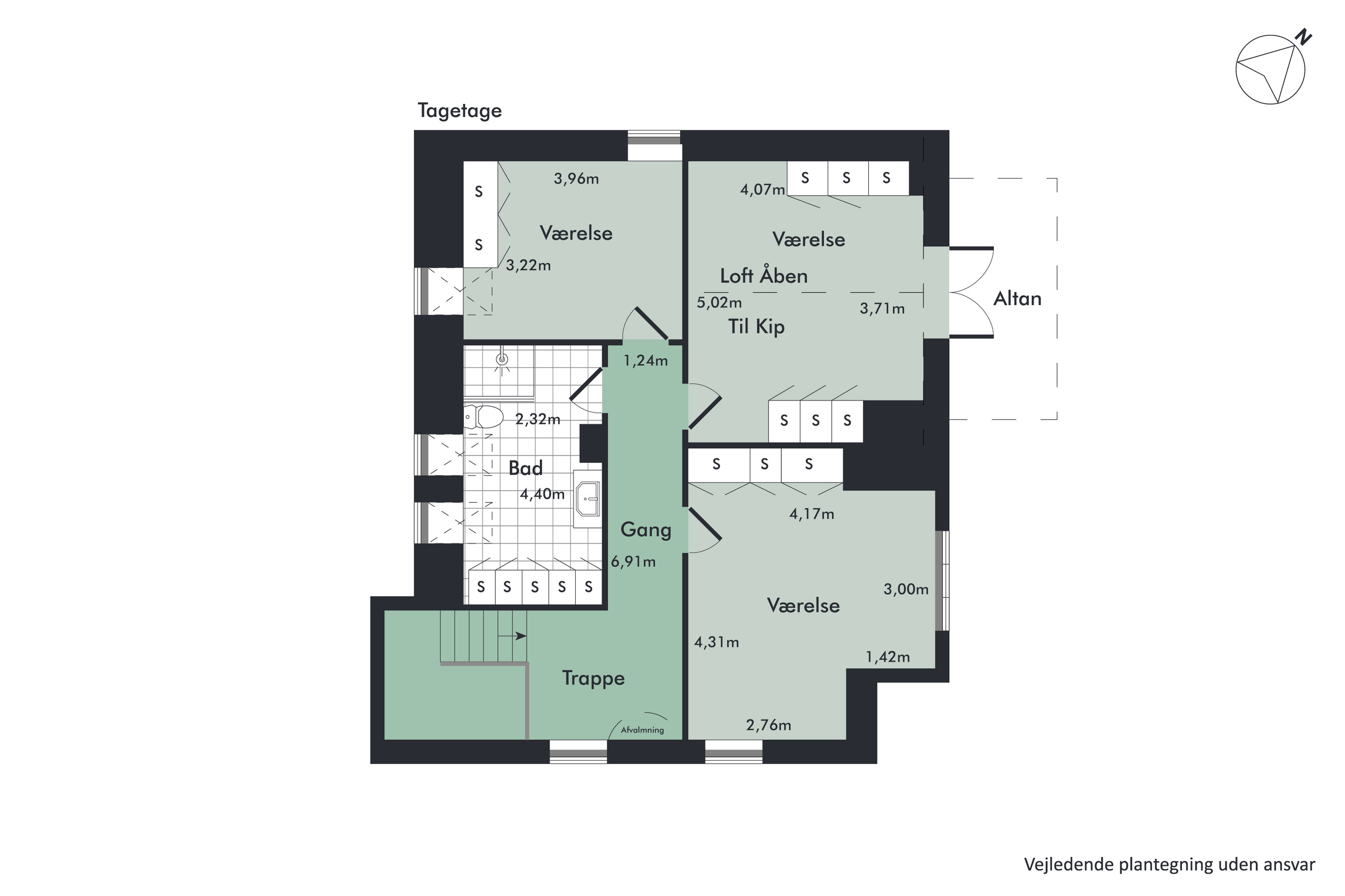 Plantegninger billede af Fuglebakken 2, 9560 Hadsund