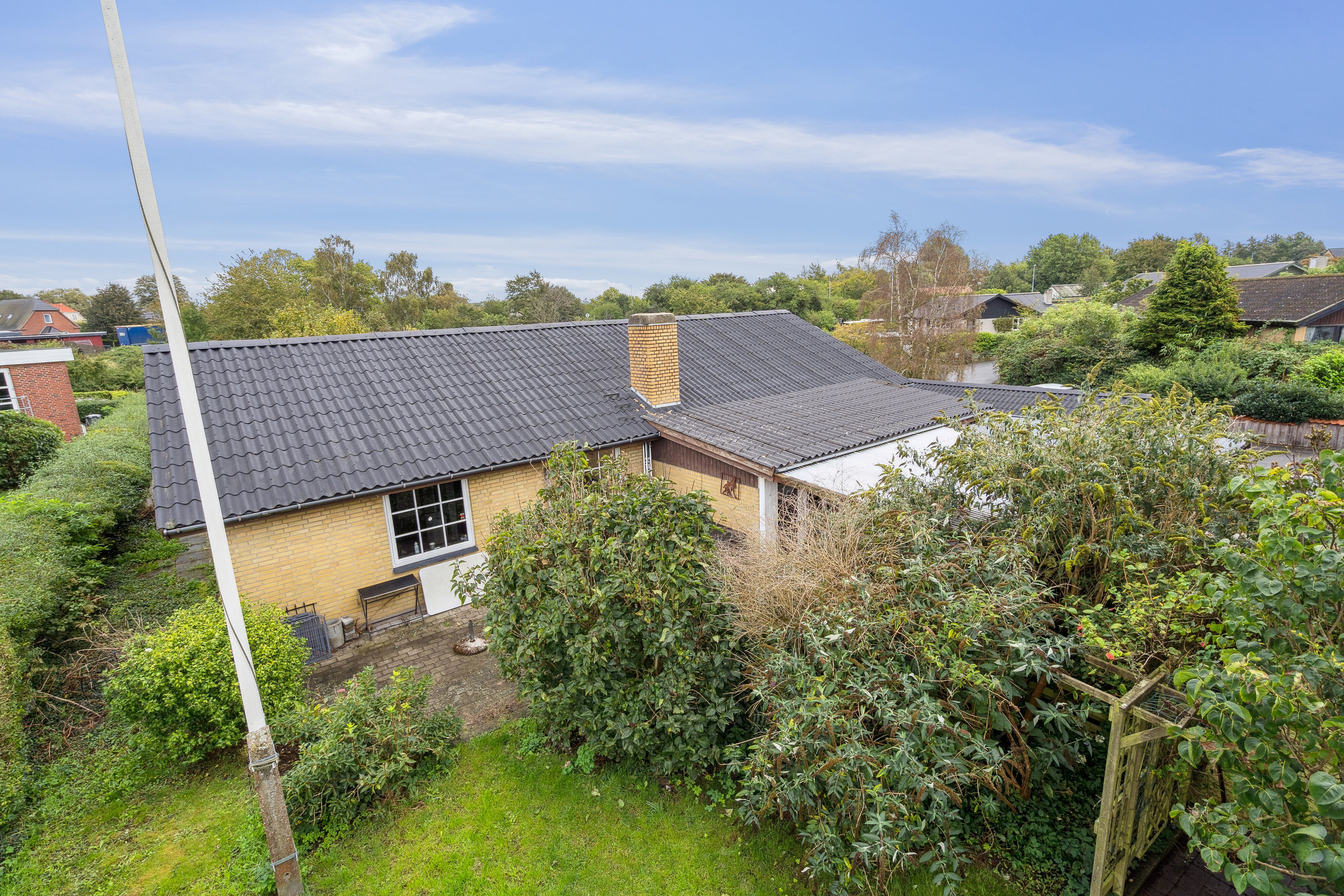 Fremhævet udsigt fra toppen billede i fuldskærmstilstand. Billede af Jægervænget 11, Tappernøje, 4733 Tappernøje