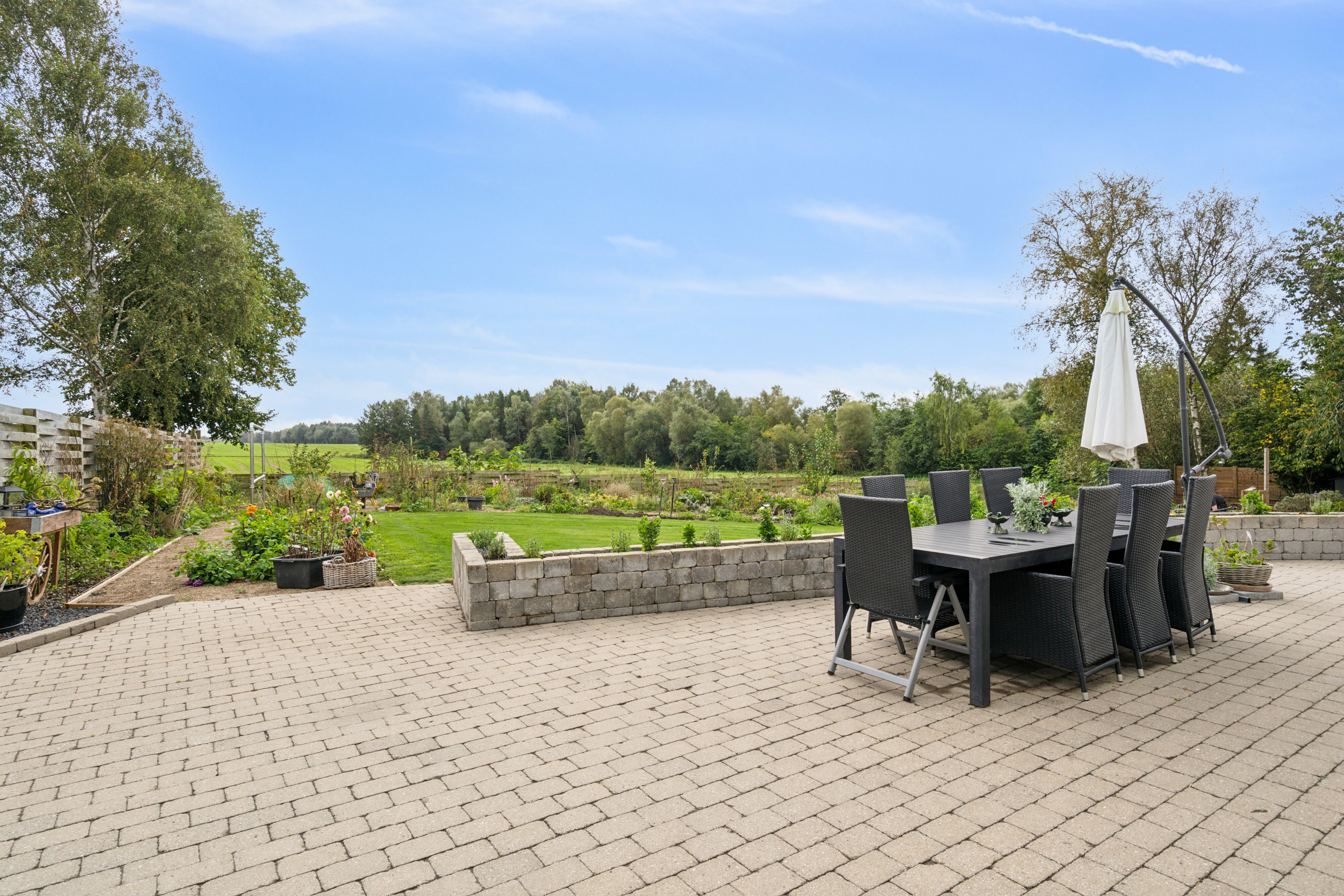 Fremhævet terrasse billede i fuldskærmstilstand. Billede af Tyvelse Bygade 4, Tyvelse, 4171 Glumsø