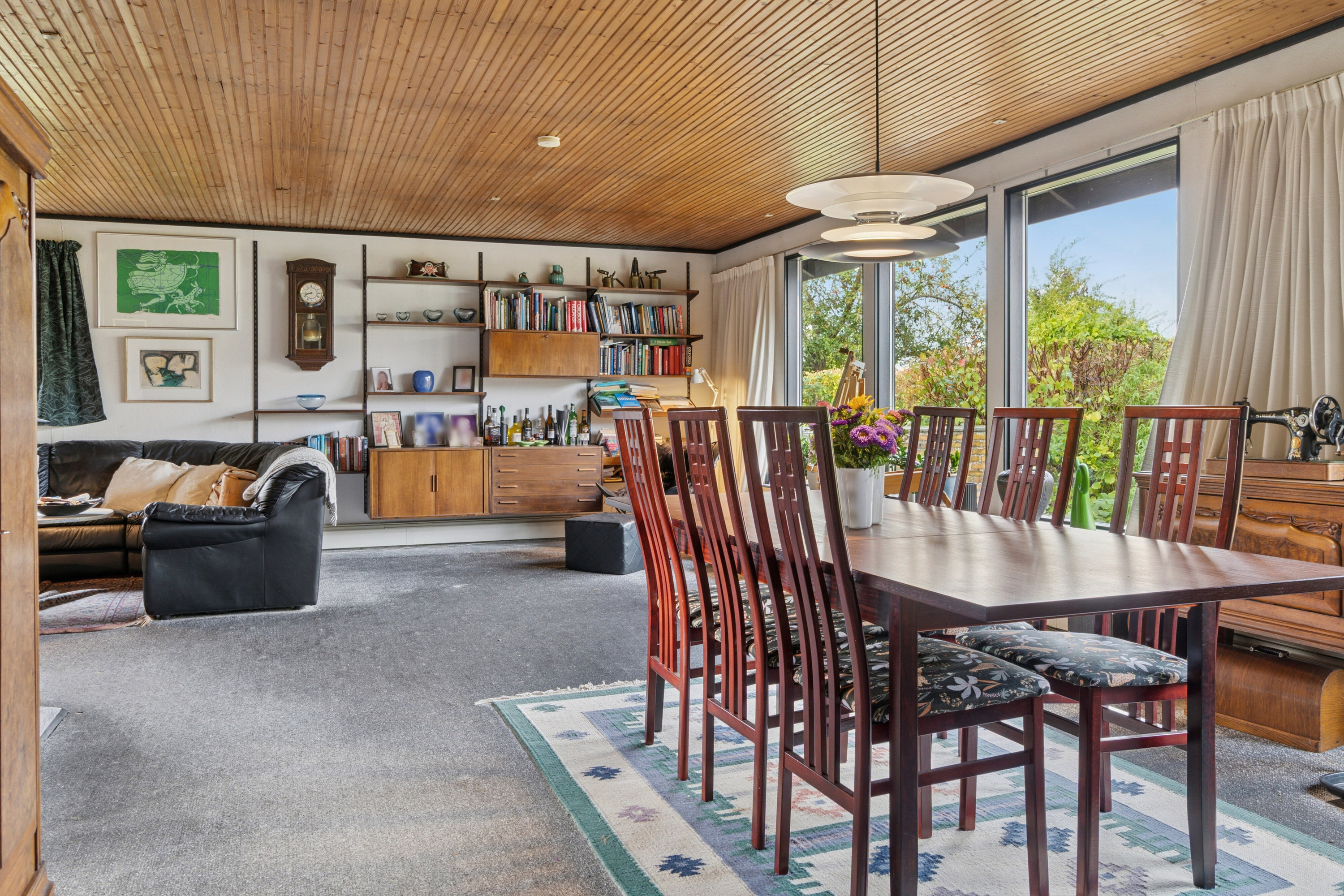 Fremhævet spisestue billede i fuldskærmstilstand. Billede af Rådalsvej 58, 4040 Jyllinge