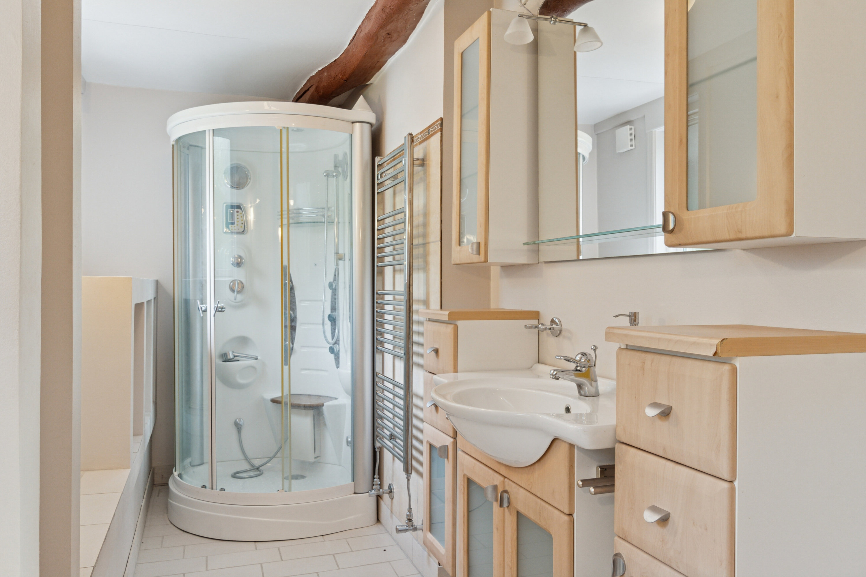 Fremhævet badeværelse billede i fuldskærmstilstand. Billede af Jyderupvej 34, Kongsted, 4683 Rønnede