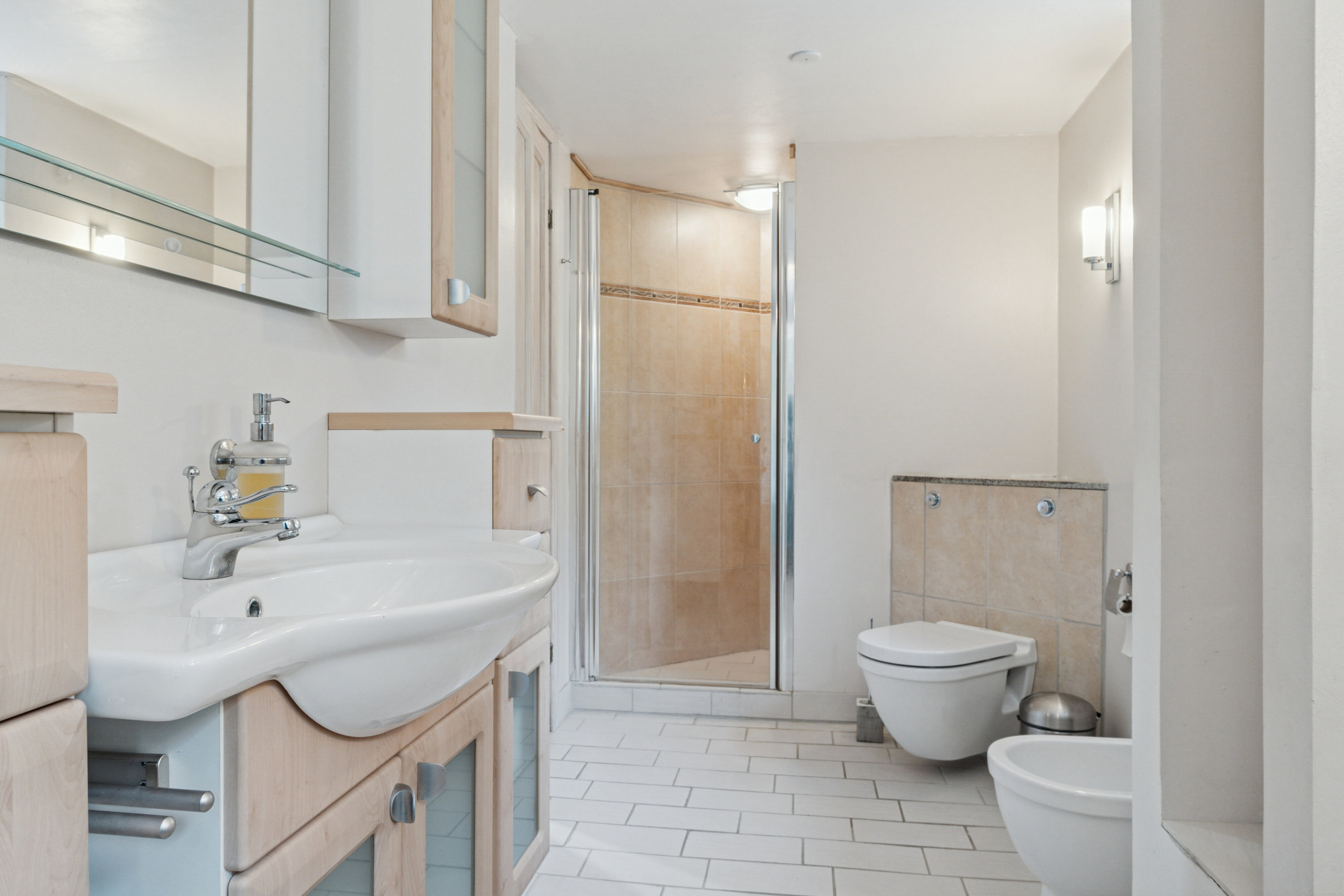 Fremhævet badeværelse billede i fuldskærmstilstand. Billede af Jyderupvej 34, Kongsted, 4683 Rønnede